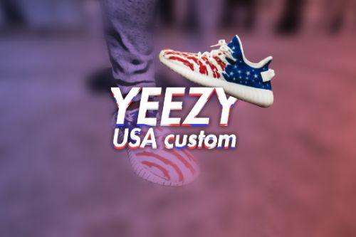 Adidas YEEZY Boost 350 v2 "USA" custom