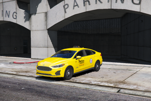 Yellow Cab Co For POLICESCO Ford Fusion
