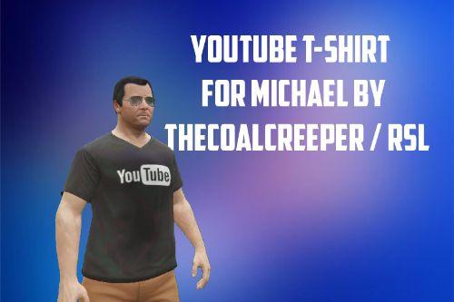 Youtube T-Shirt For Michael