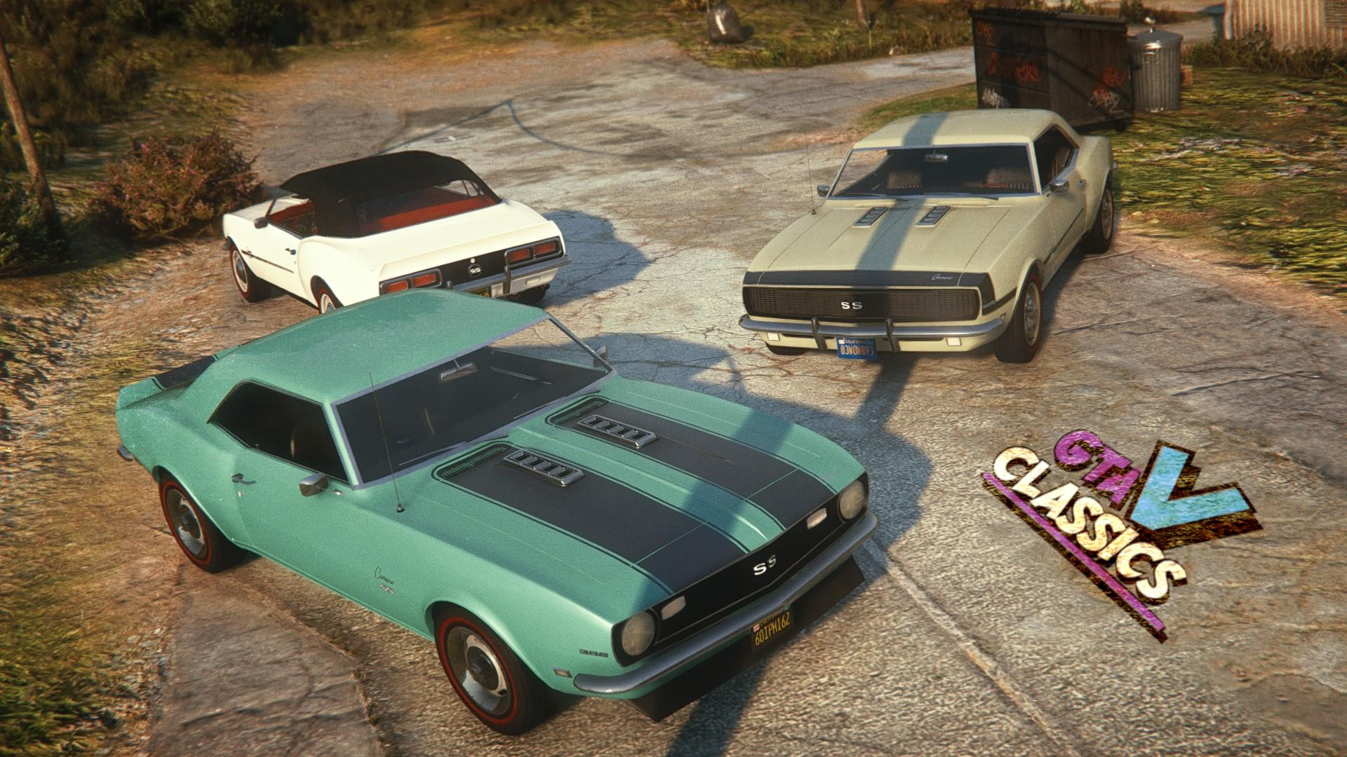 1968 Chevrolet Camaro Pack [Add-On | LODs | Extras | Template] - GTA5 