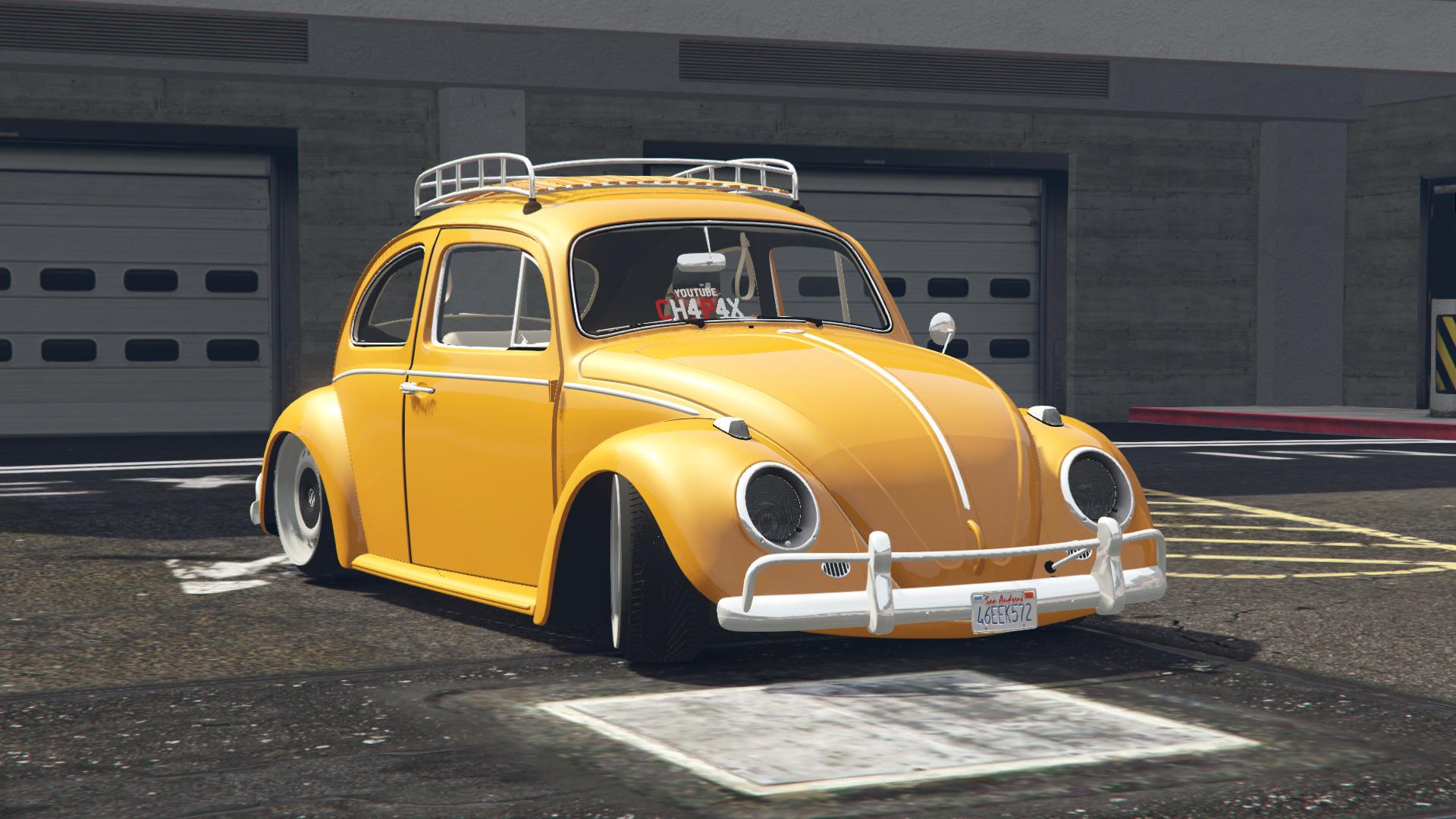 GTA V Fusca Rebaixado - MOD CARROS 