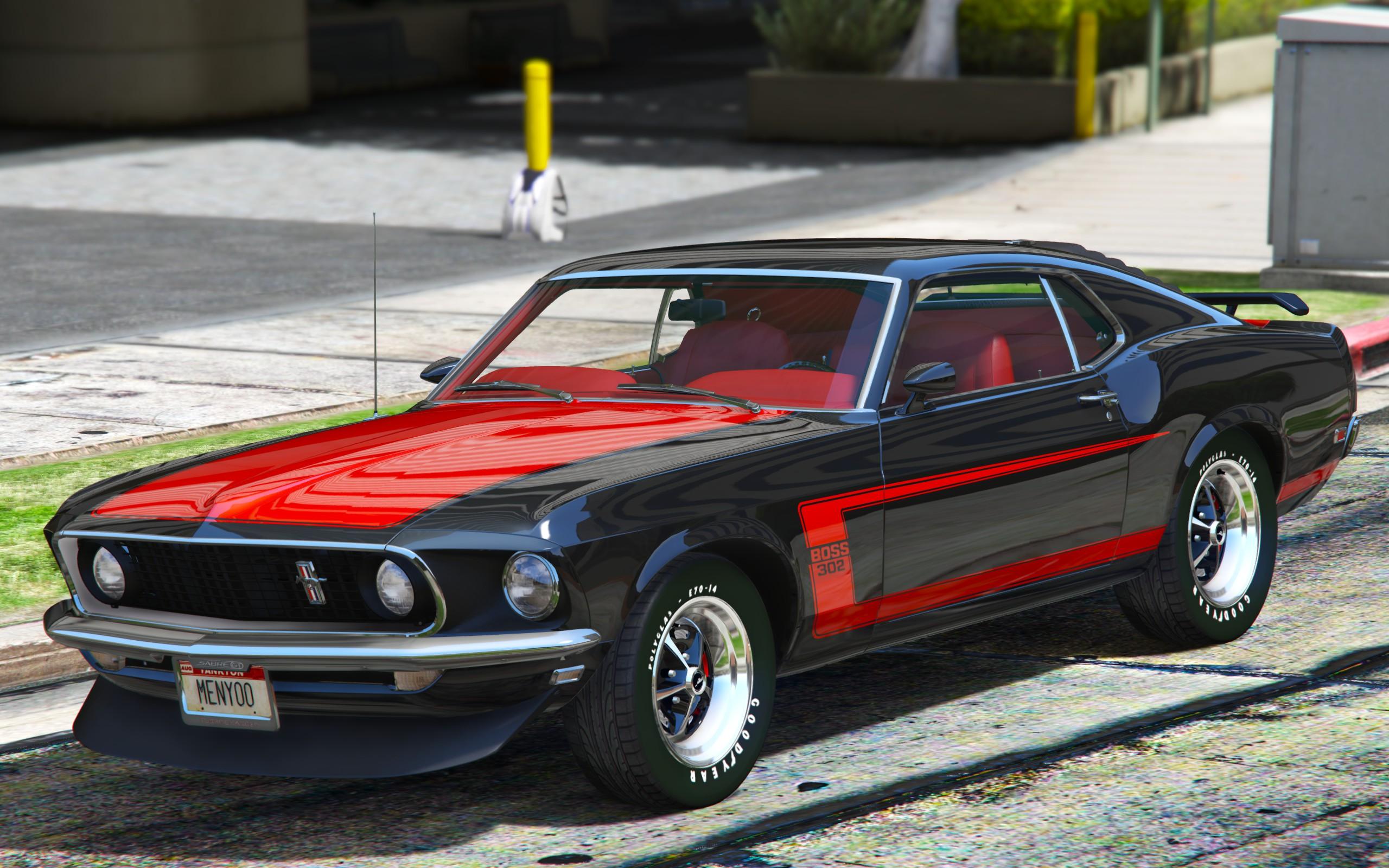 Gta 5 ford mustang replace фото 82