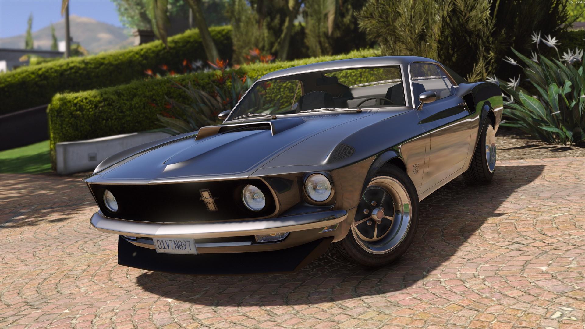 1969 Ford Mustang Boss 429 Add On Replace Gta5 Mods Com
