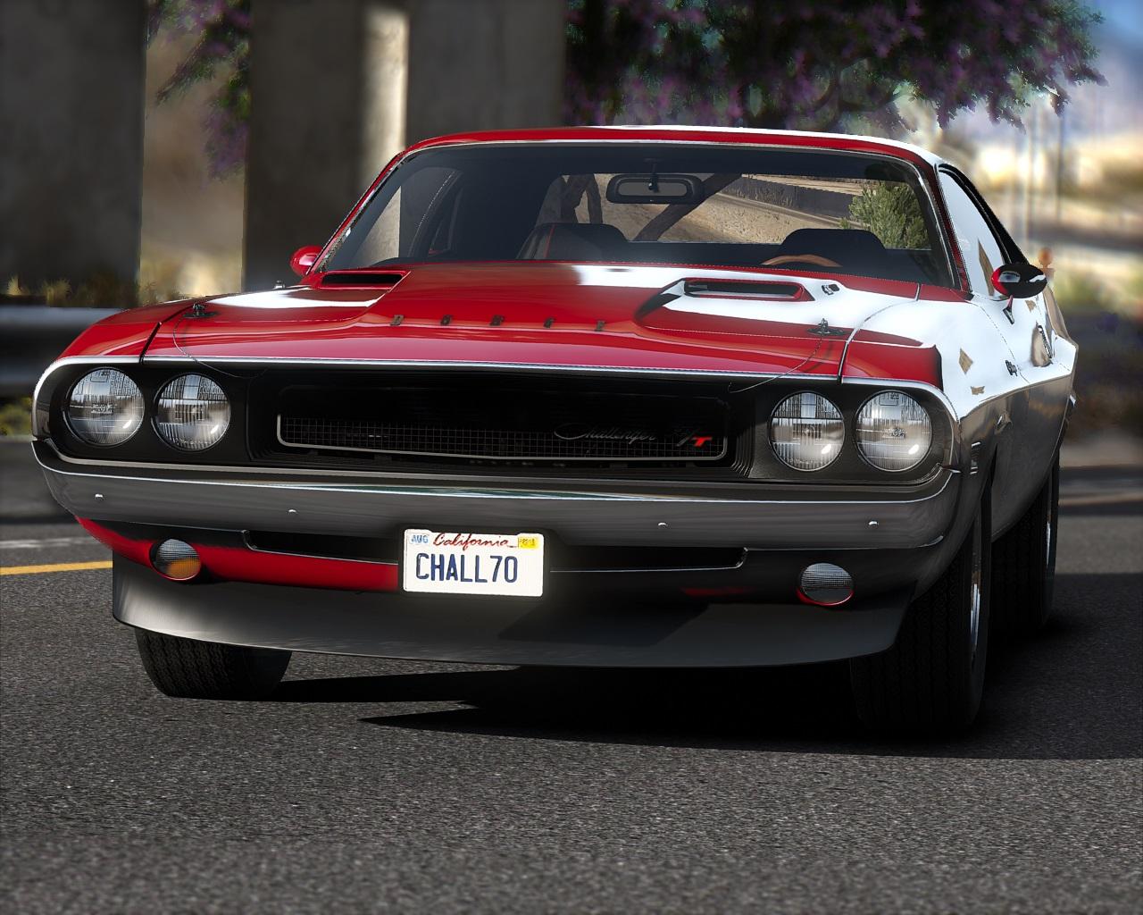 1970 Dodge Challenger R T Hemi [add On Tuning Template] Gta5