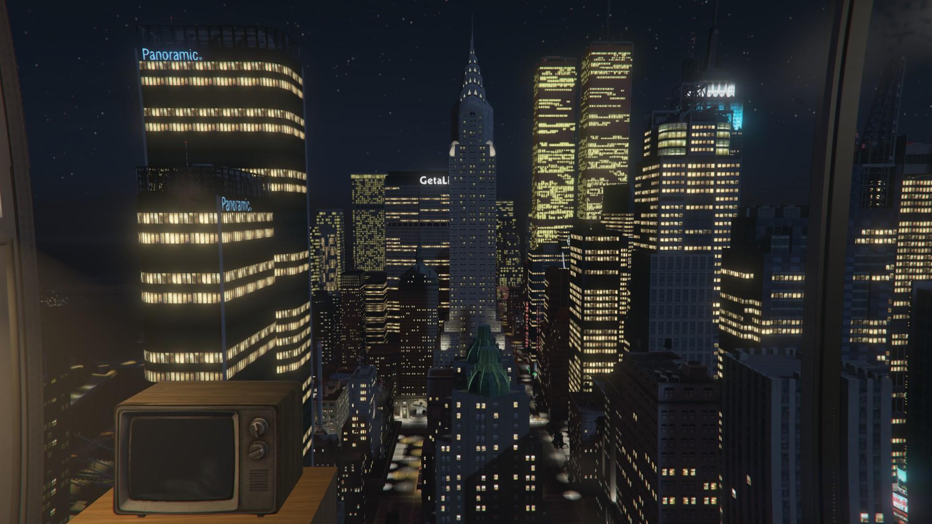 liberty city skyline