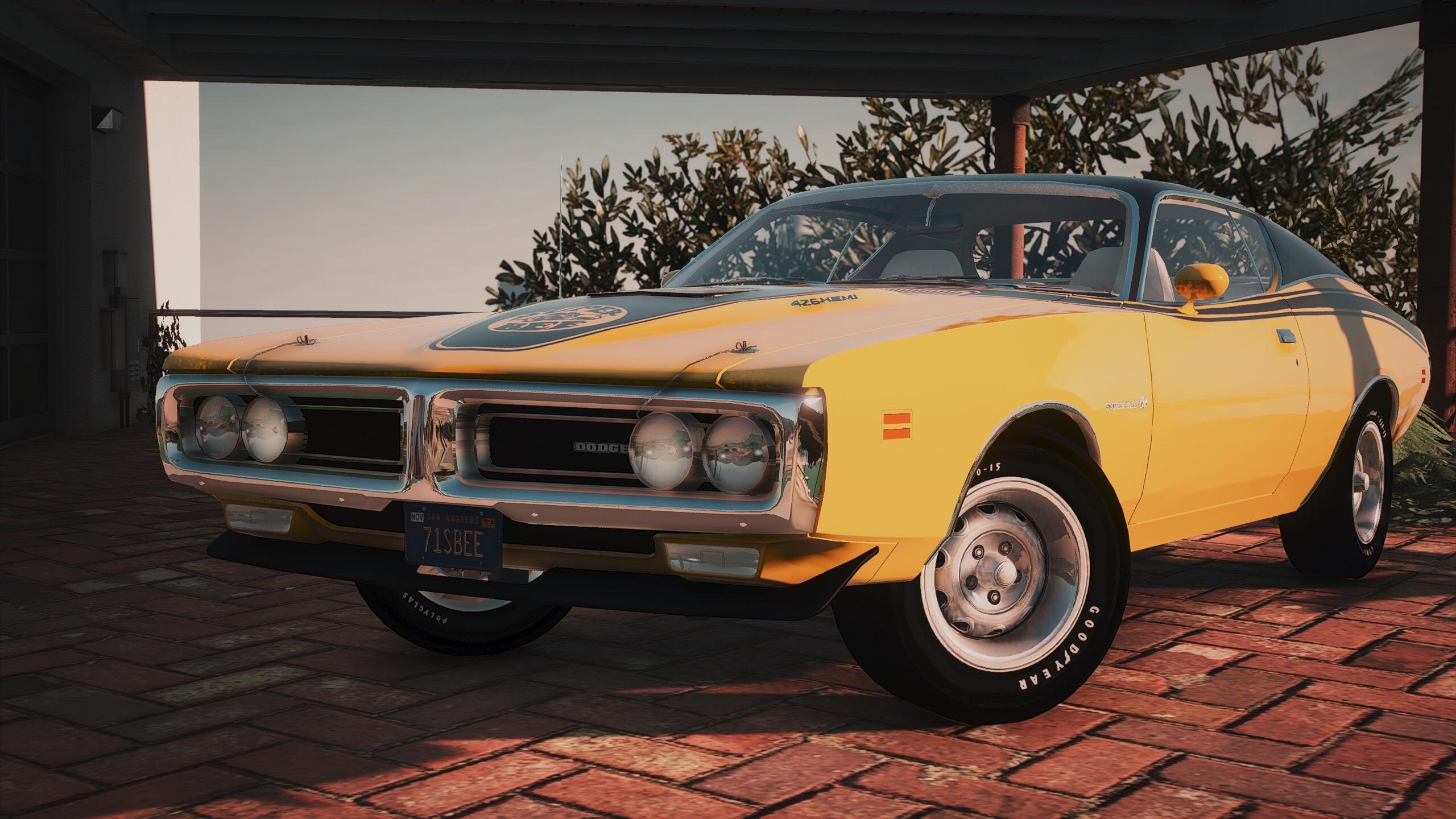 1971 Dodge Charger Superbee [Add-On | Extras | LODs] 