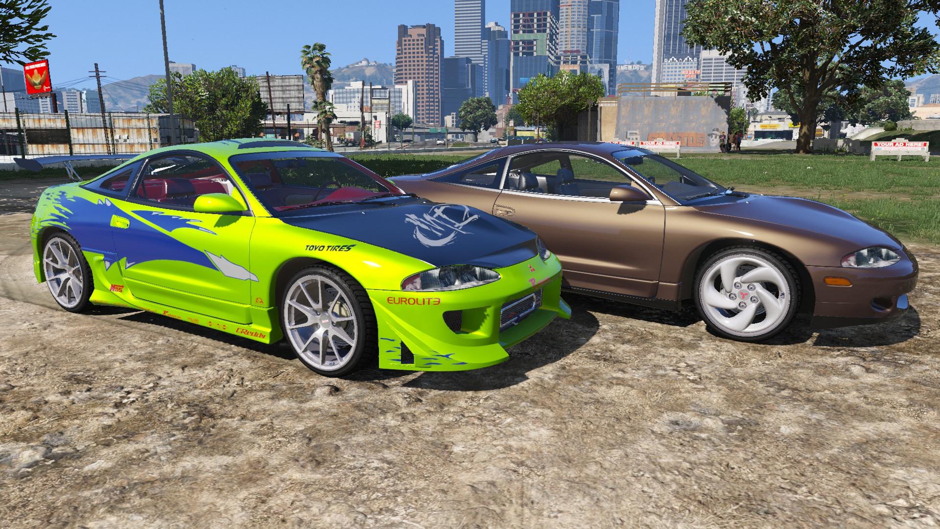 Mitsubishi eclipse gta 5 фото 10