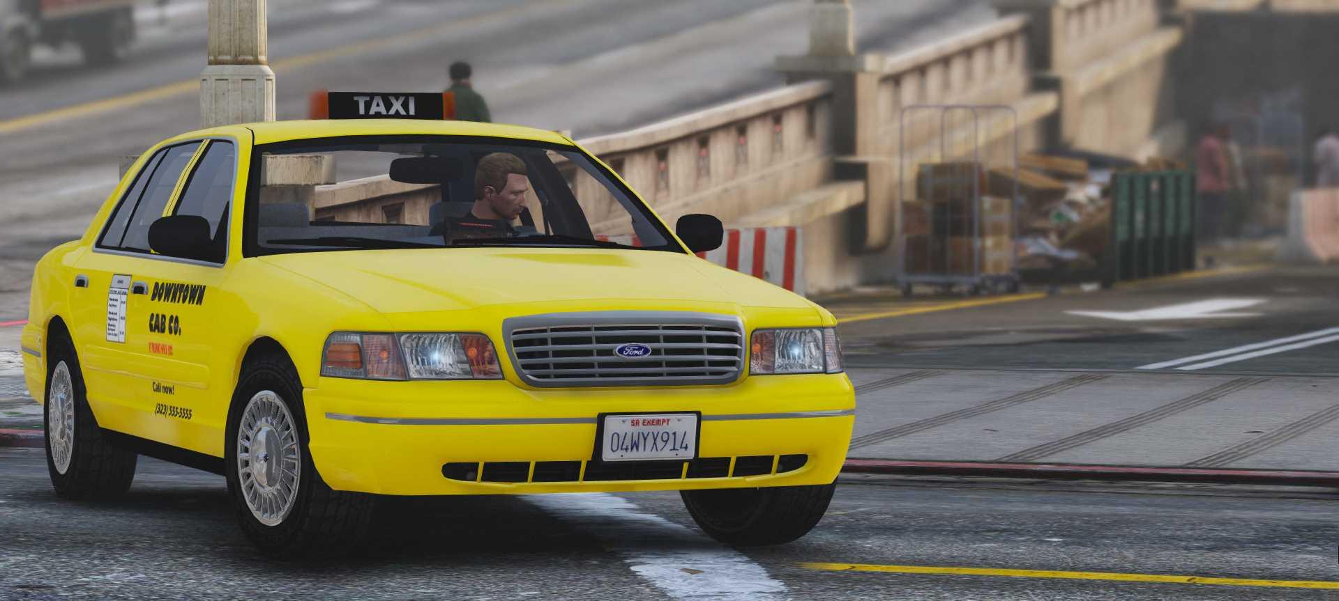 1998 Ford Crown Victoria Taxi - GTA5-Mods.com