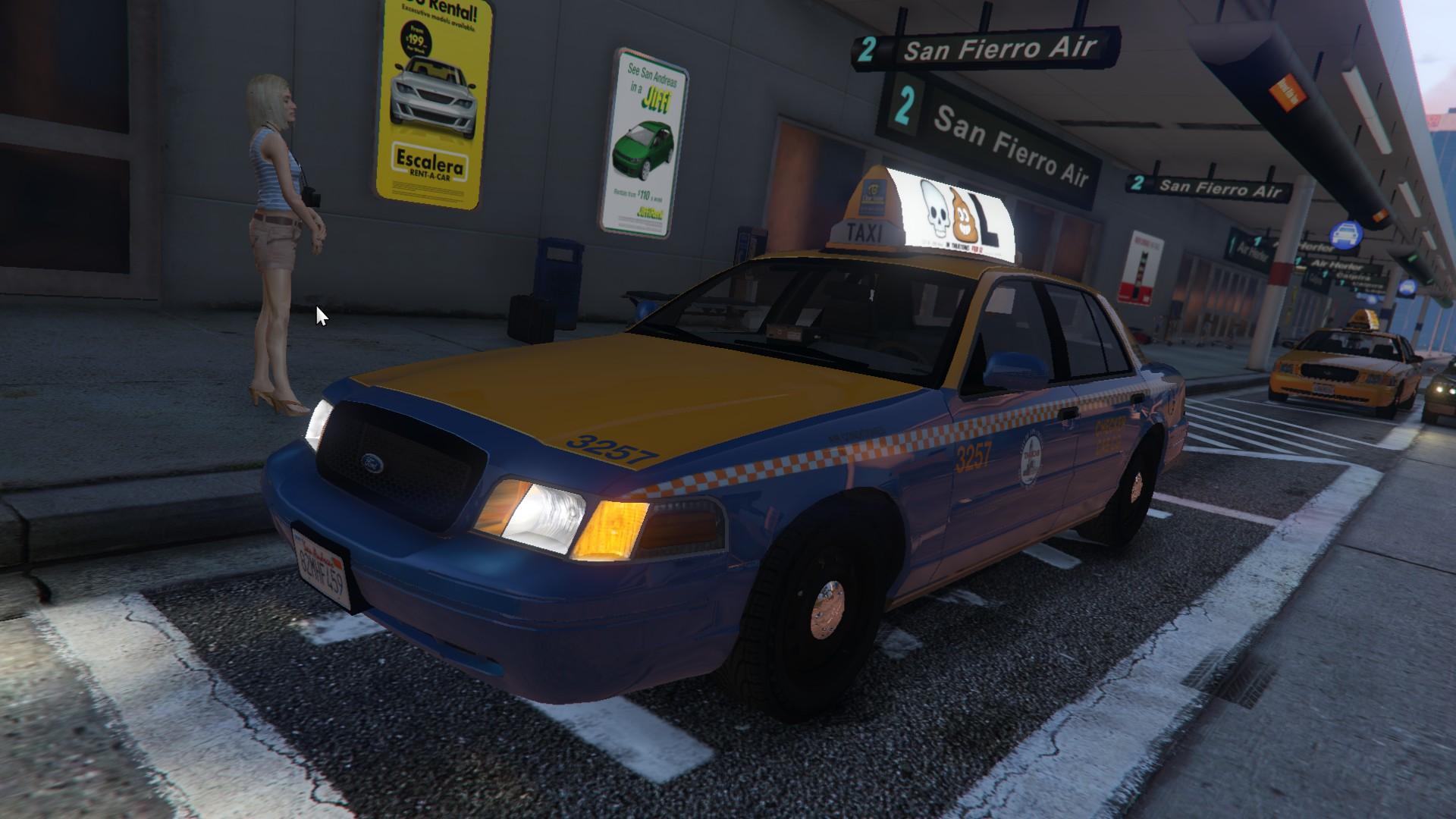 Crown victoria taxi gta 5 фото 30