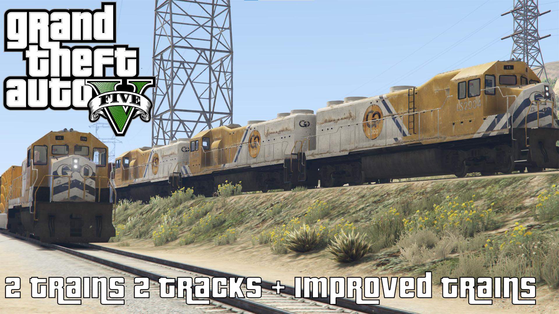 2 Trains 2 Tracks With Improved Trains Support - GTA5-Mods.com