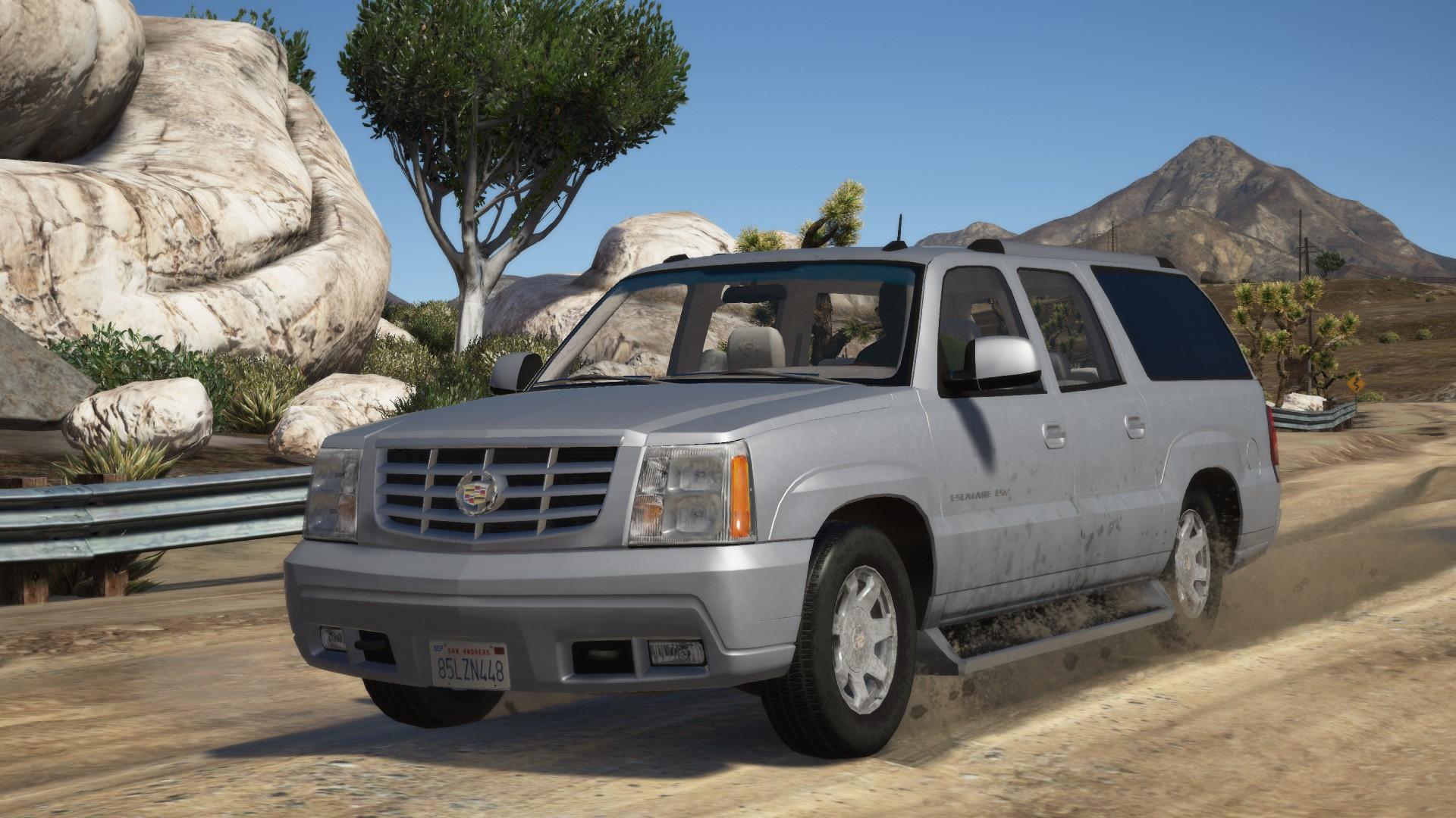 2002 Cadillac Escalade ESV [Add-On | Extras | LODs] - GTA5-Mods.com