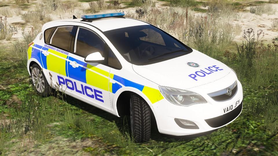 2010 Police Vauxhall Astra Hatchback [ELS] [PSNI] [IRV] - GTA5-Mods.com