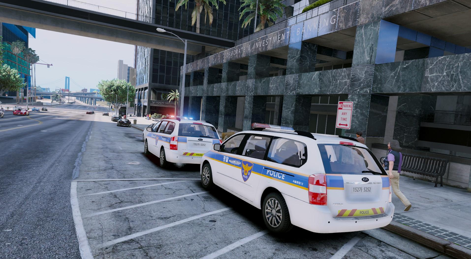 2011 Kia Carnival korea Police / 카니발 경찰차 (NON-ELS) - GTA5-Mods.com