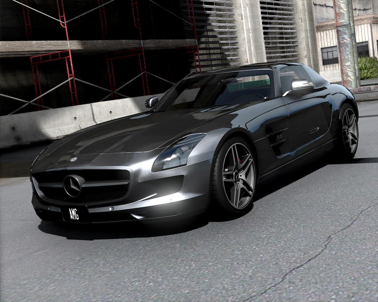 2011 Mercedes-Benz SLS AMG [Add-On | VehFuncs V | Template] - GTA5-Mods.com