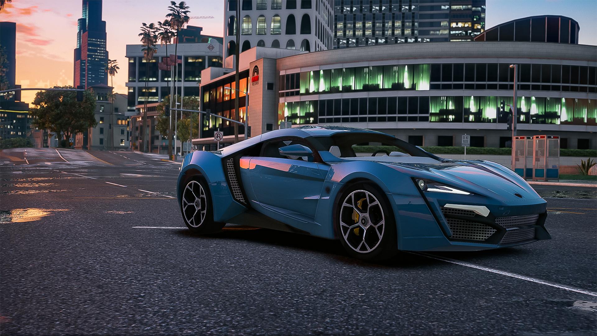 gta 5 mods lykan hypersport add-on