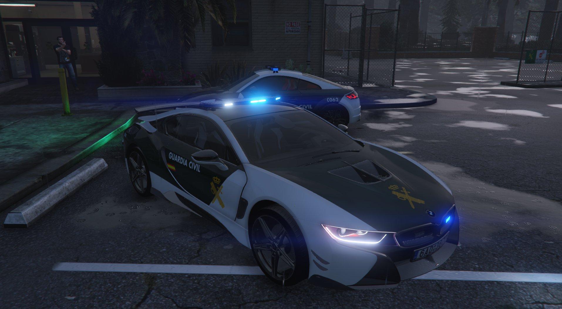 Gta 5 bmw i8 replace фото 52