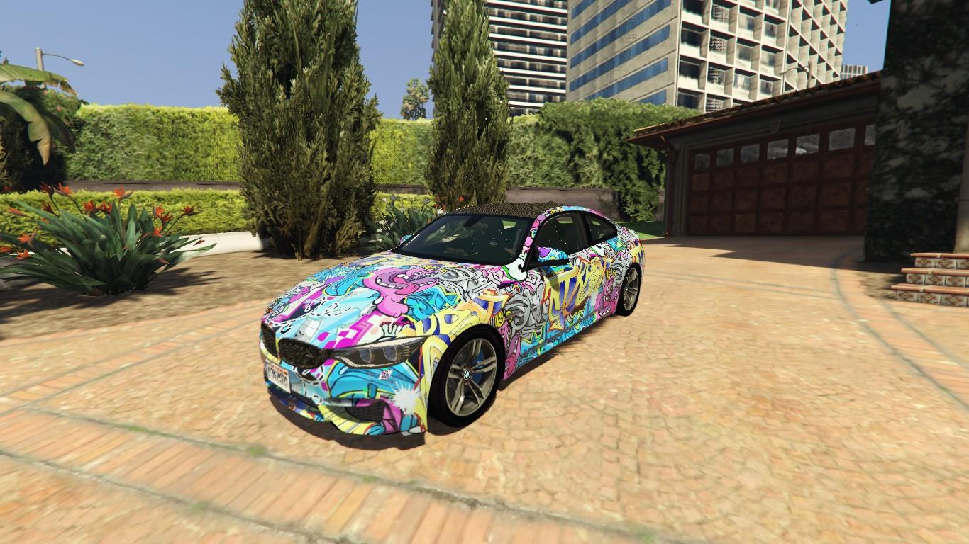 Bmw m4 gta 5 replace фото 95