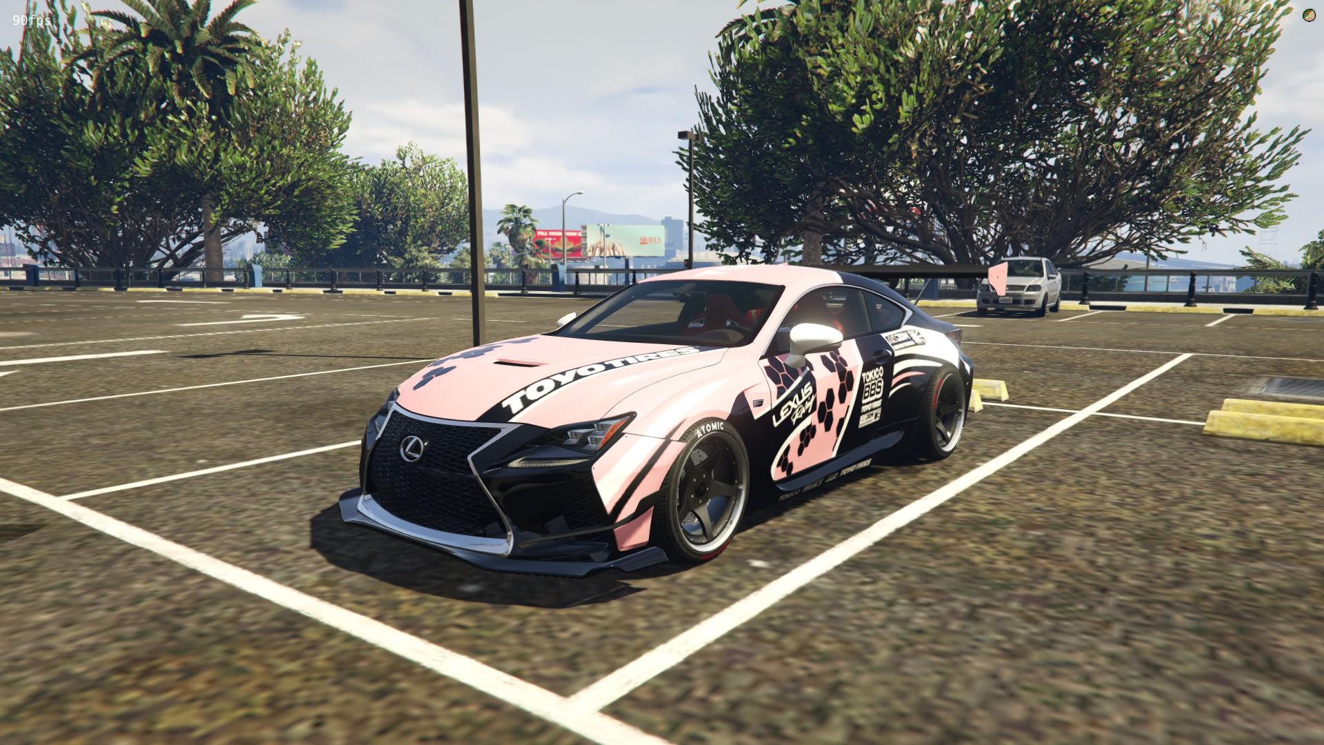 2015 Lexus RCF Livery JDM Toyotires - GTA5-Mods.com