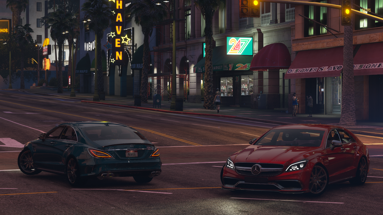 Mercedes Benz cls63 GTA V