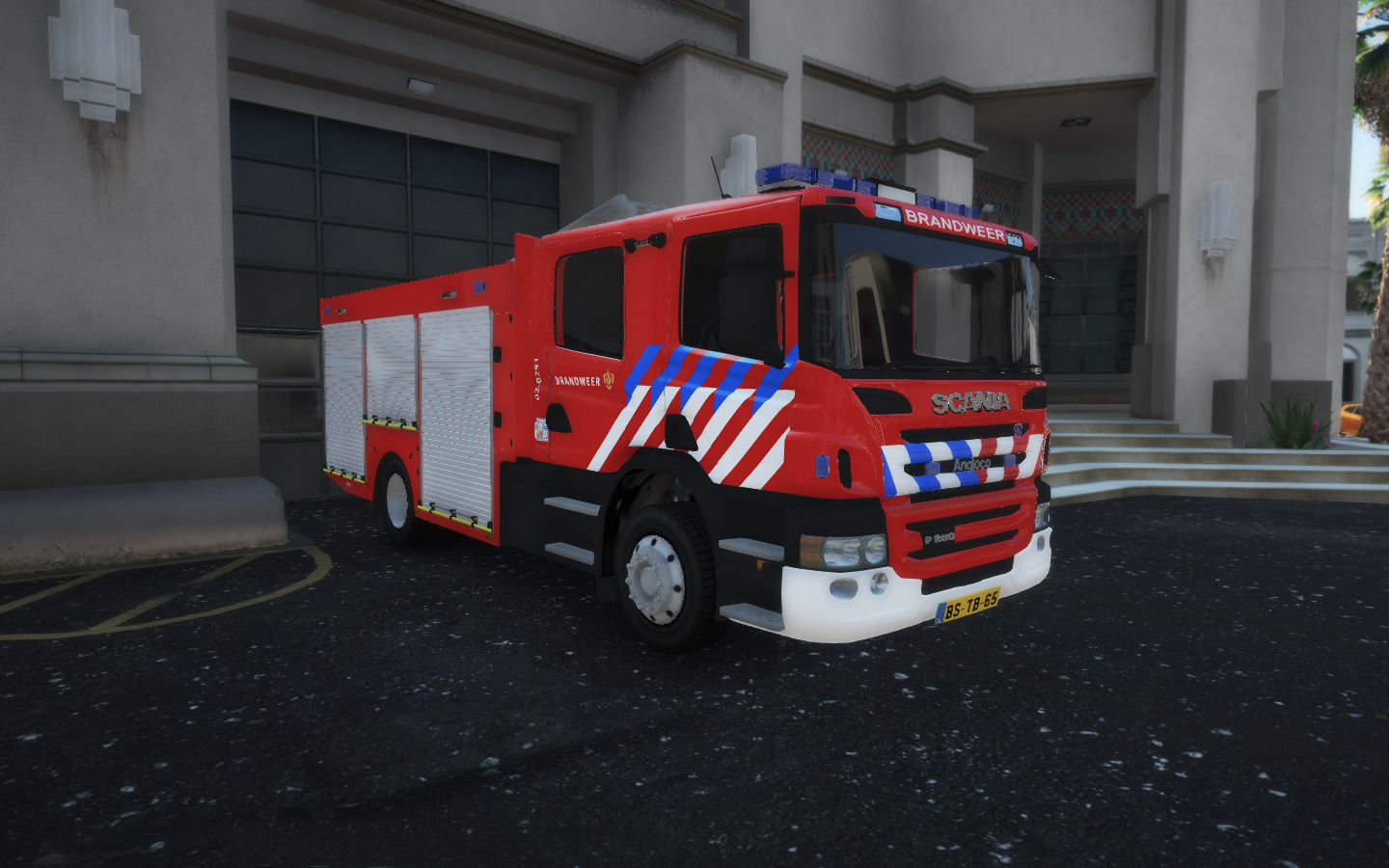 2015 Scania P280 brandweerwagen - GTA5-Mods.com