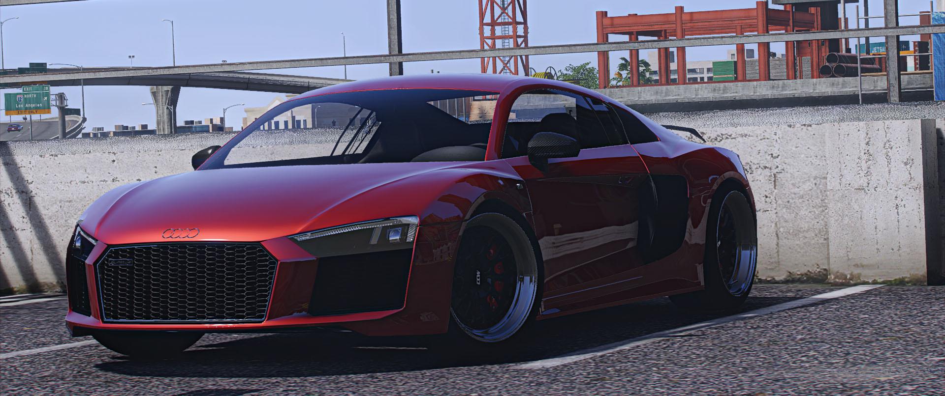 Tuning audi r8 gta 5 фото 42