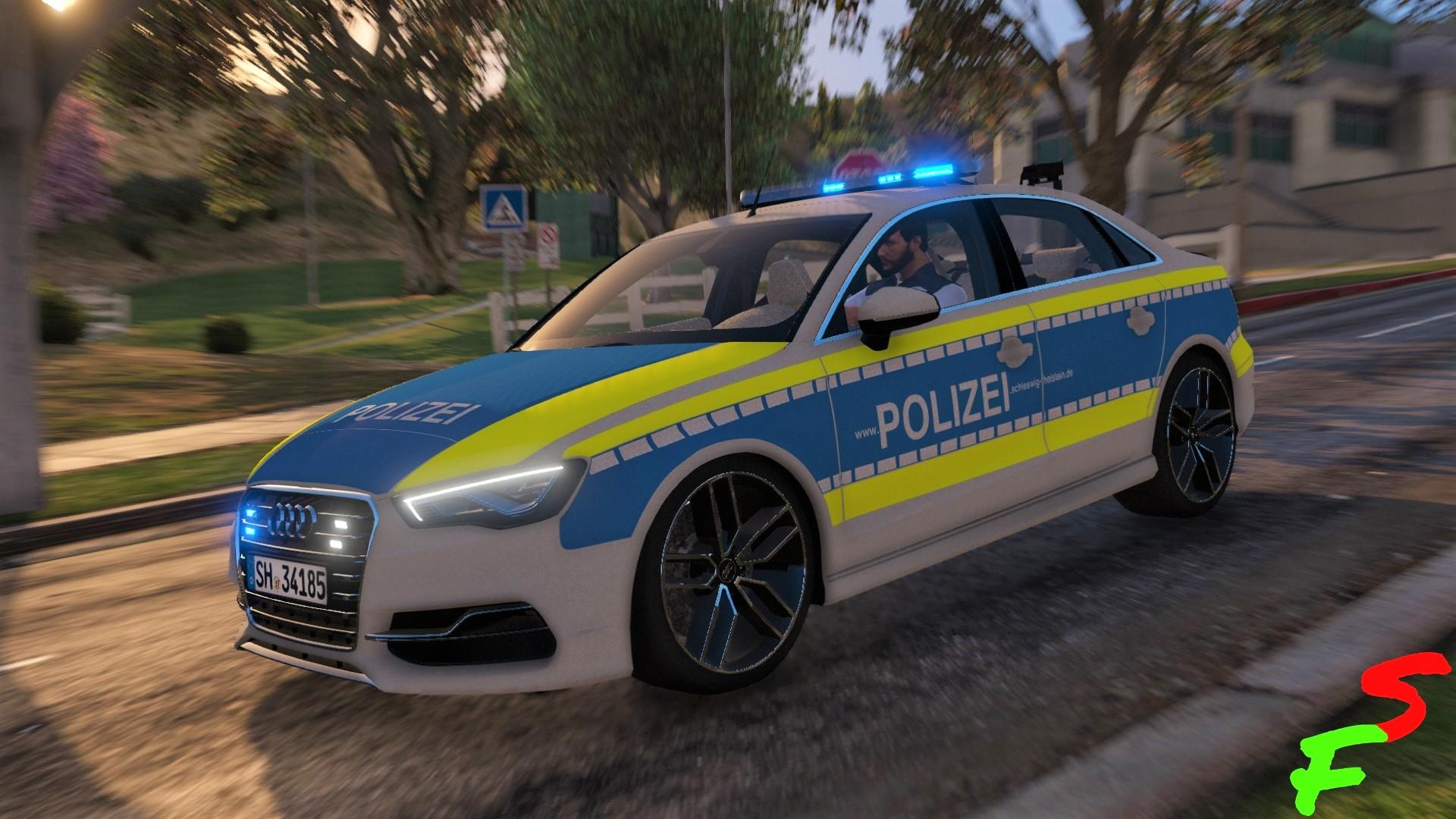 BMW m5 Polizei