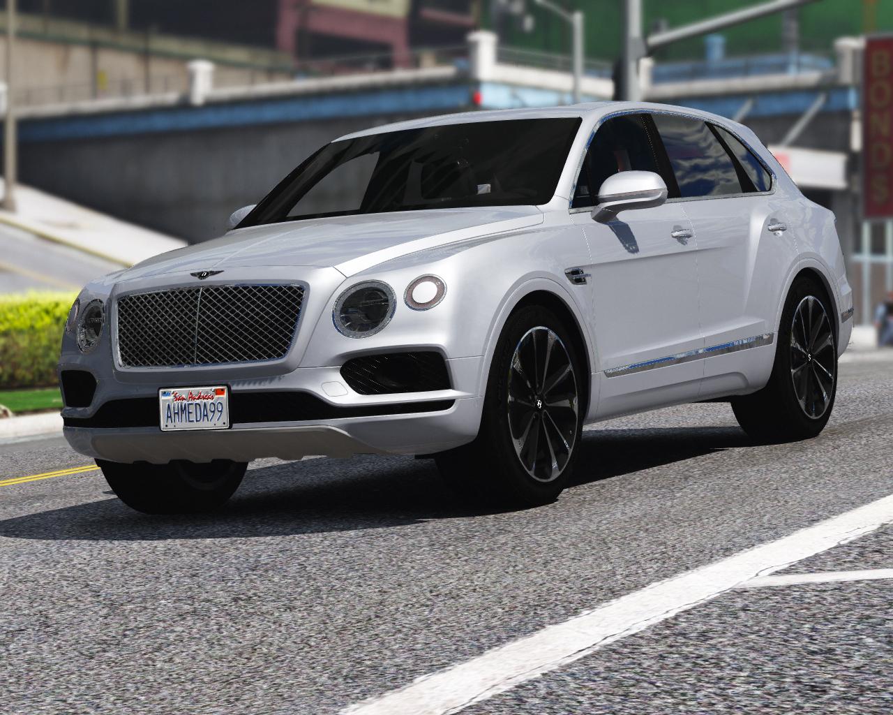 Bentley bentayga gta 5 replace фото 73