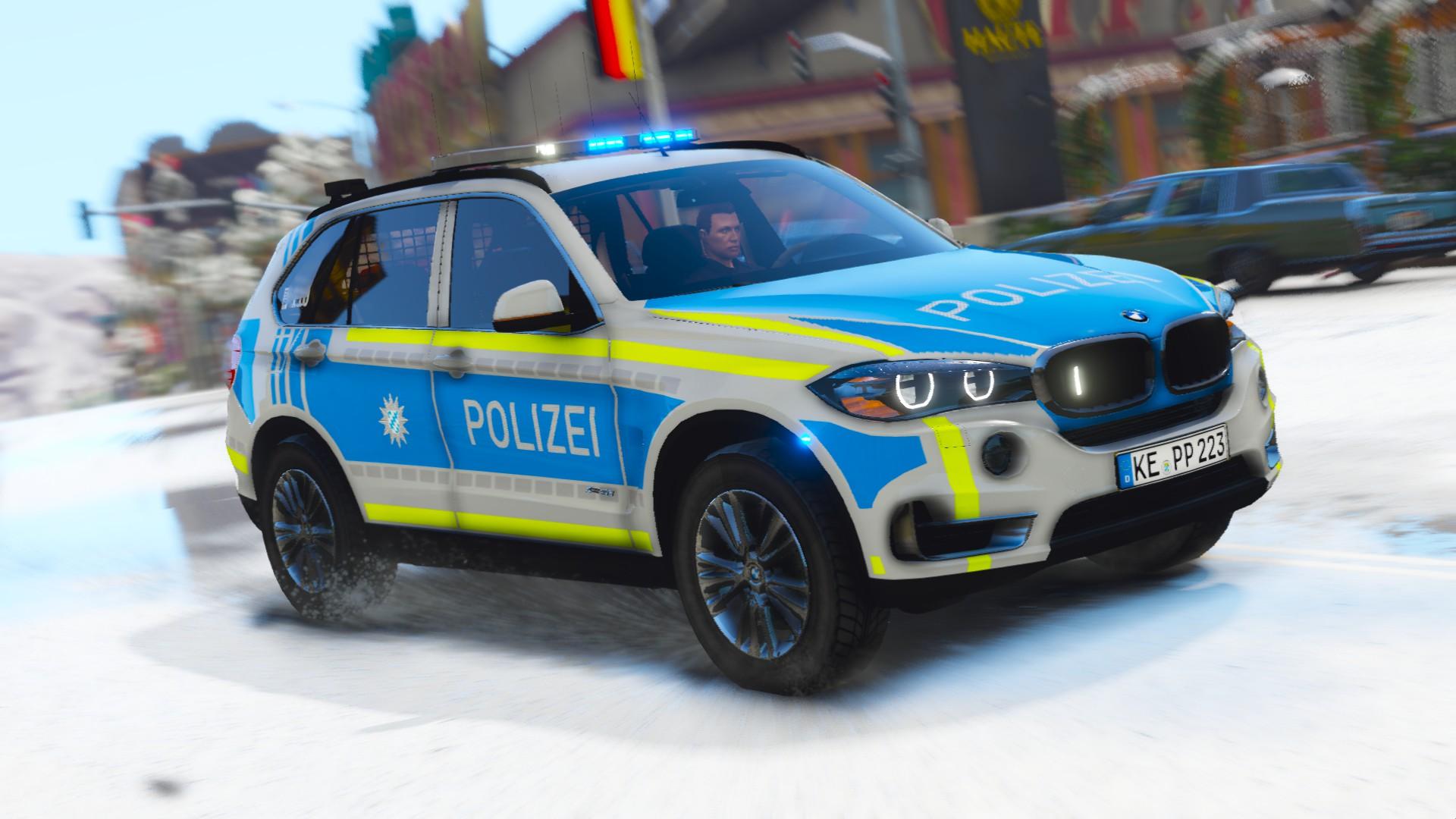 BMW x6 Polizei