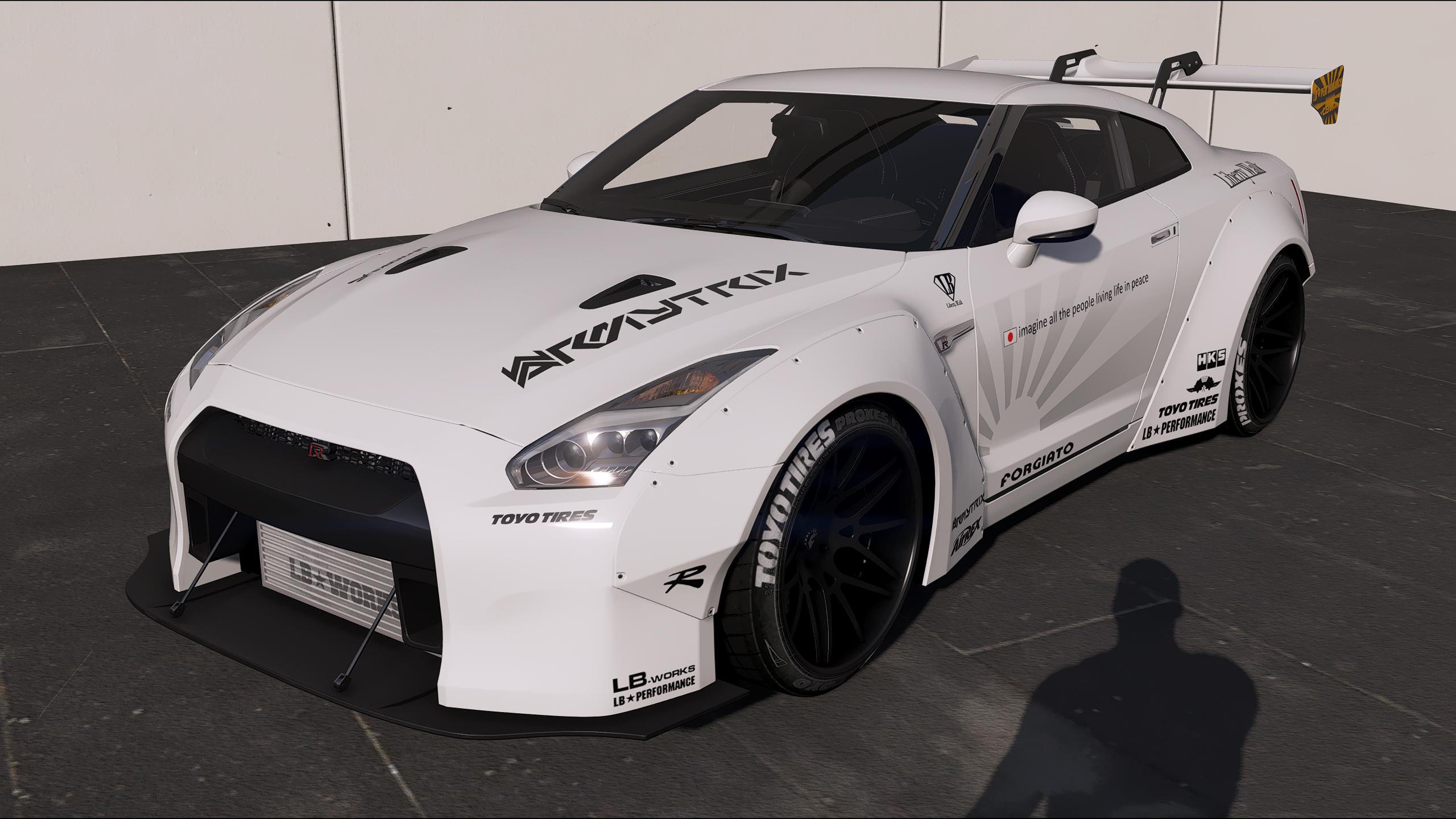 [2017 Nissan GTR]Liberty Walk livery - GTA5-Mods.com