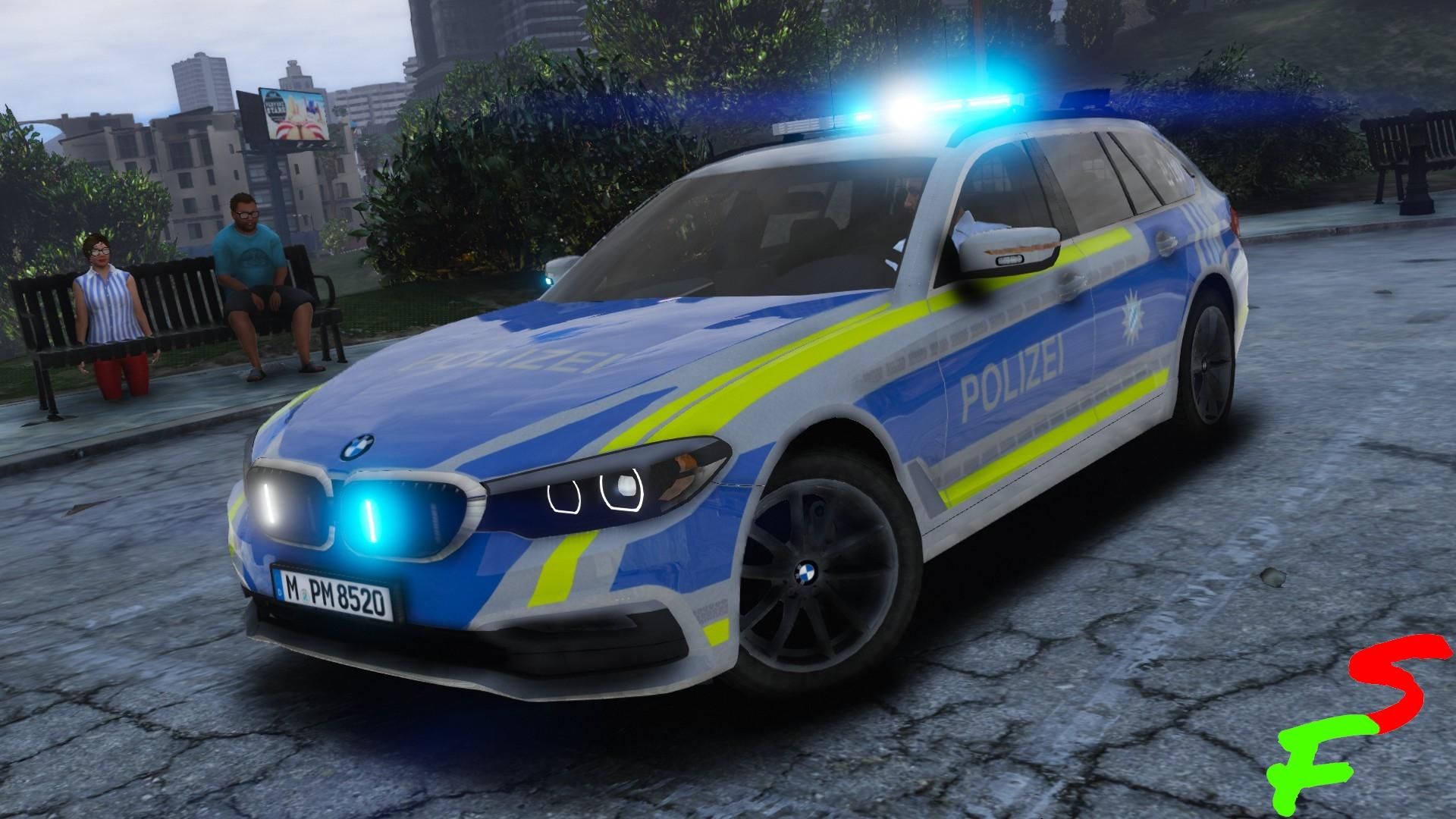 BMW 5 Polizei