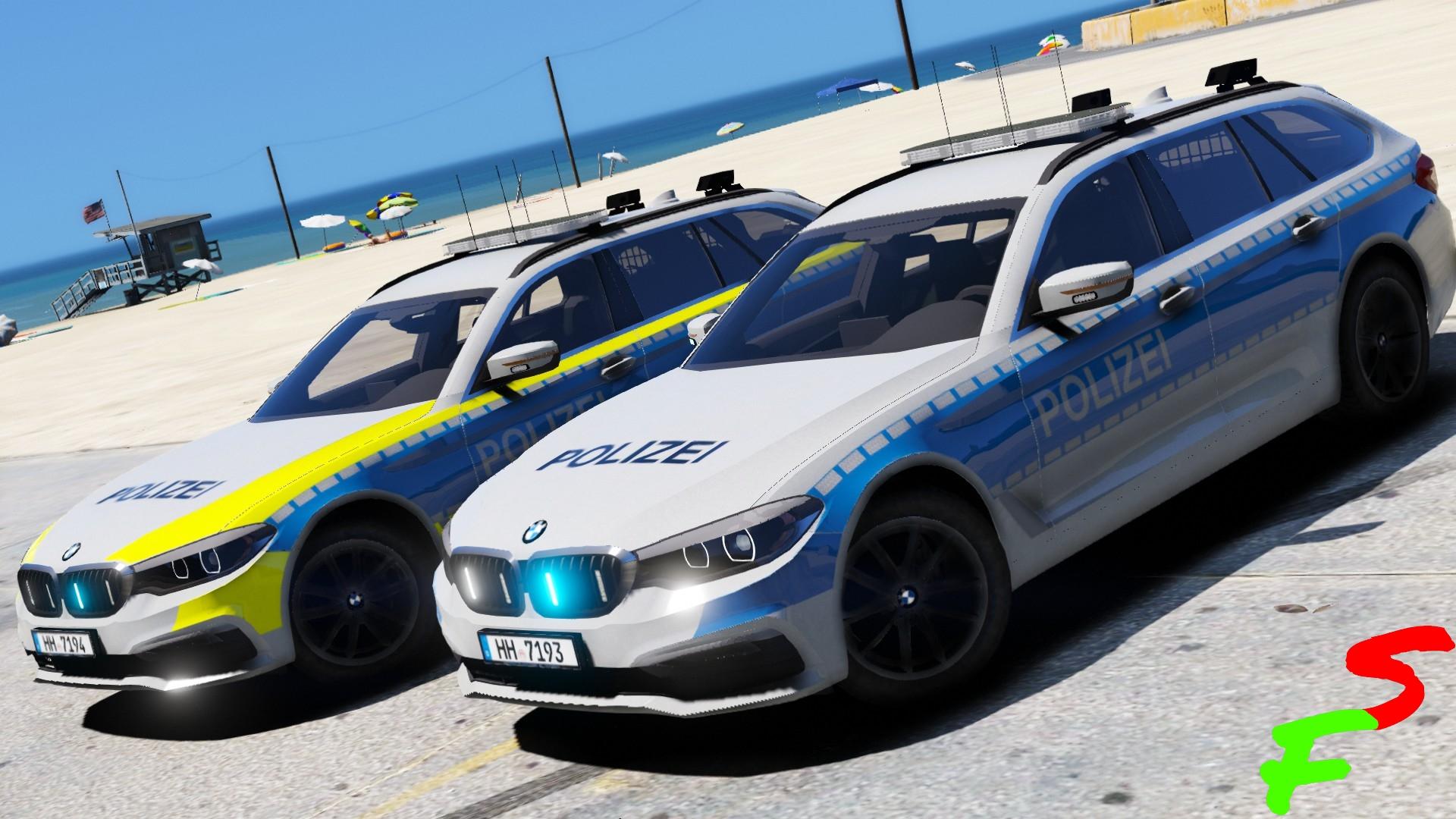 BMW 5 Polizei