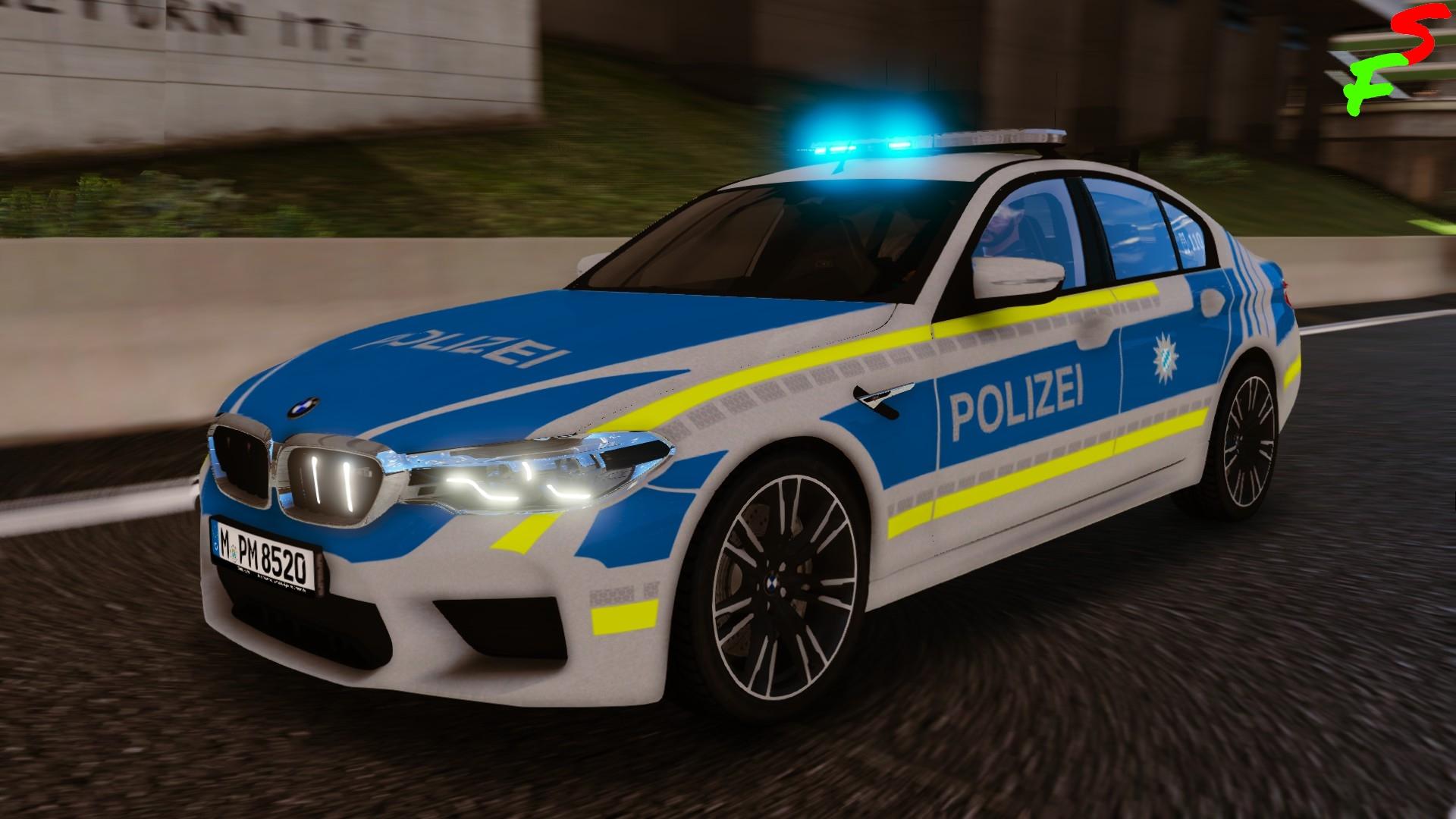 BMW 5 Polizei