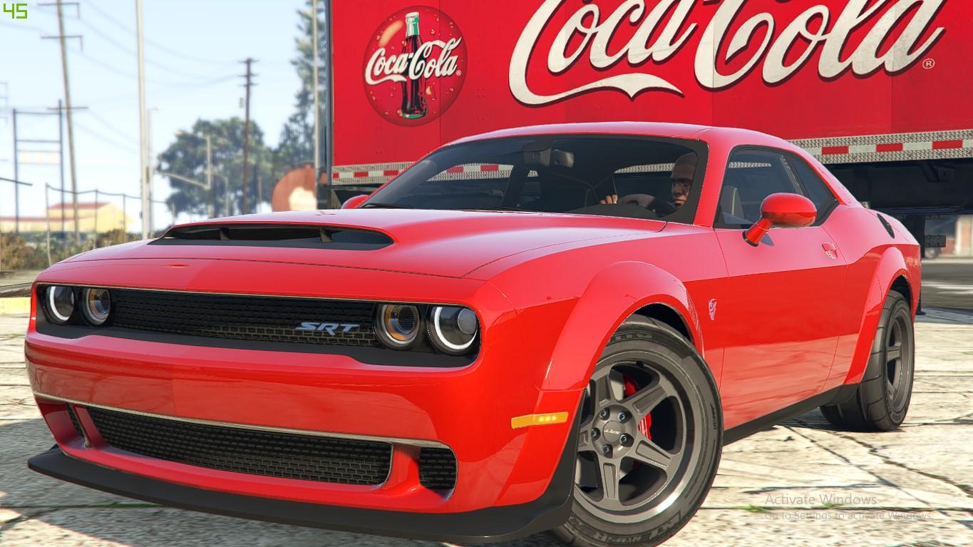 Dodge challenger gta 5