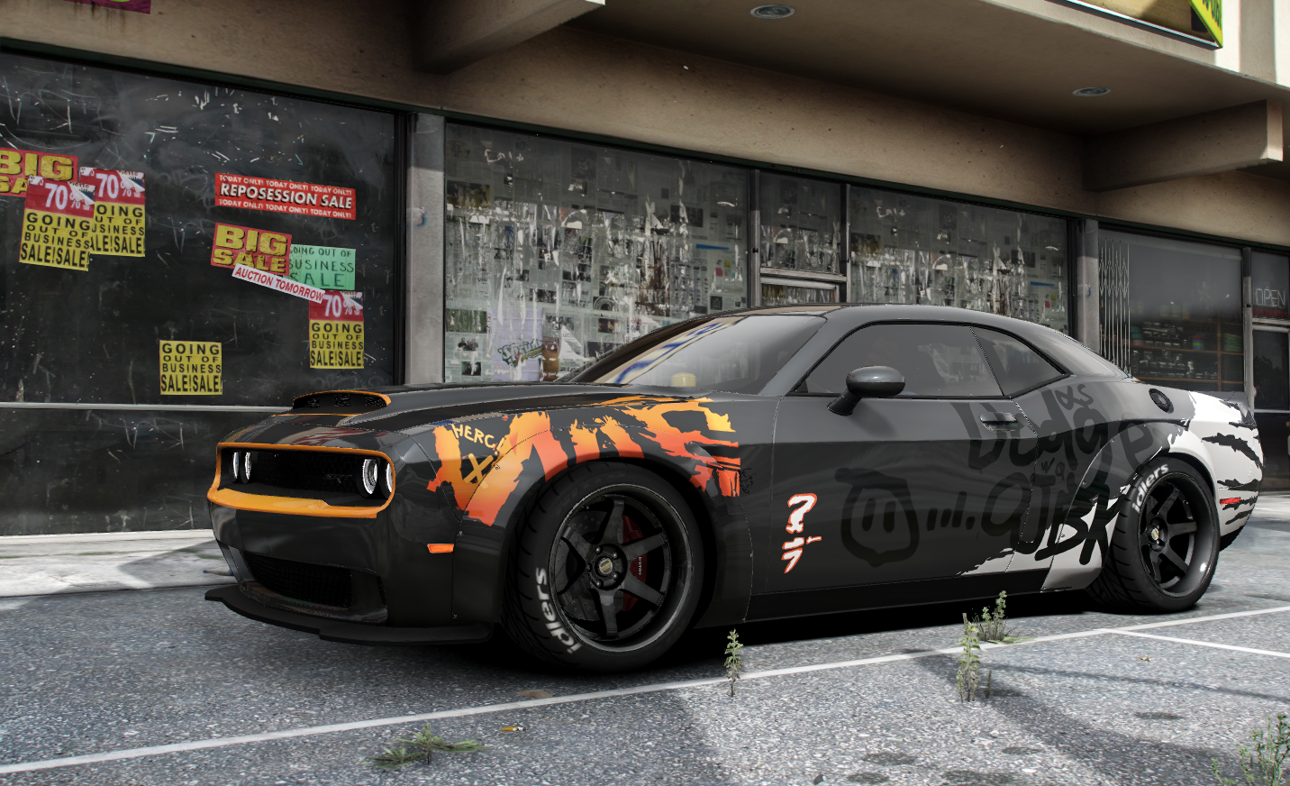 Dodge Challenger livery