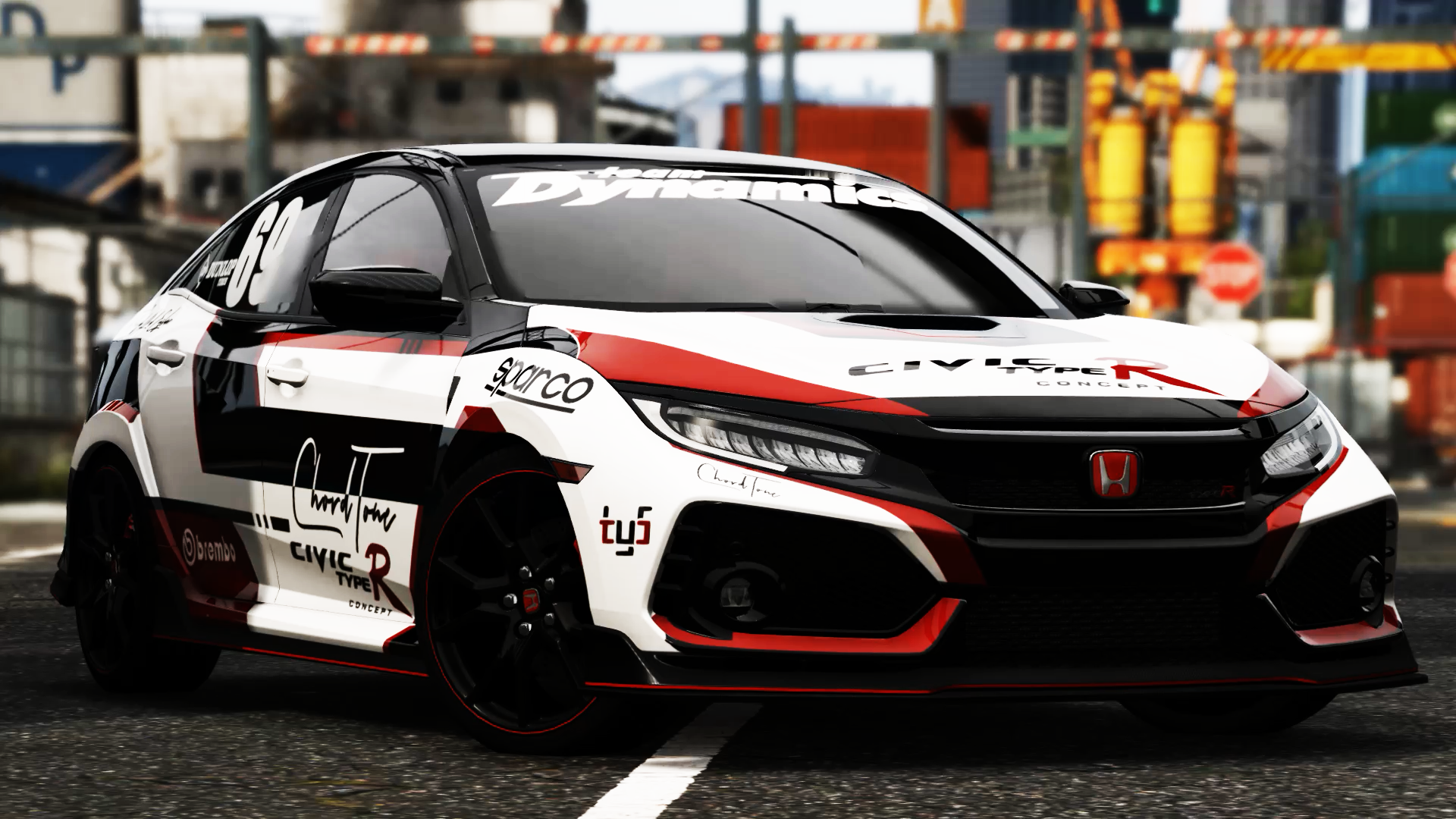 18 Honda Civic Type R Uniform Gta5 Mods Com