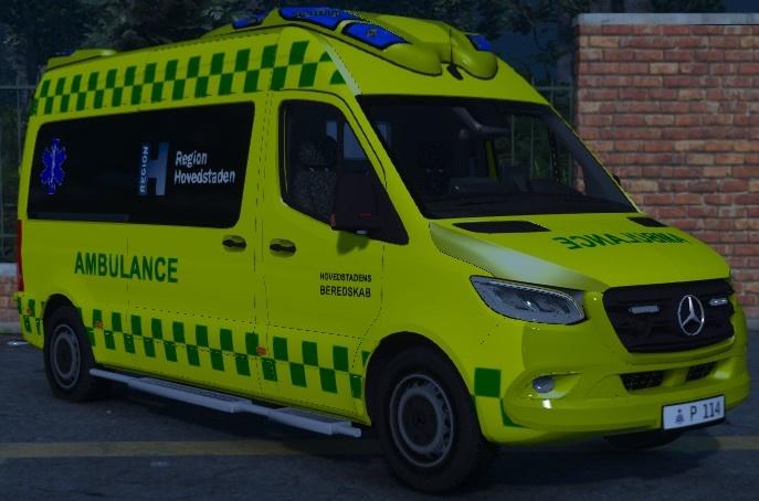 2019 Danish Mercedes Sprinter Otaris Ambulance [ELS] - GTA5-Mods.com