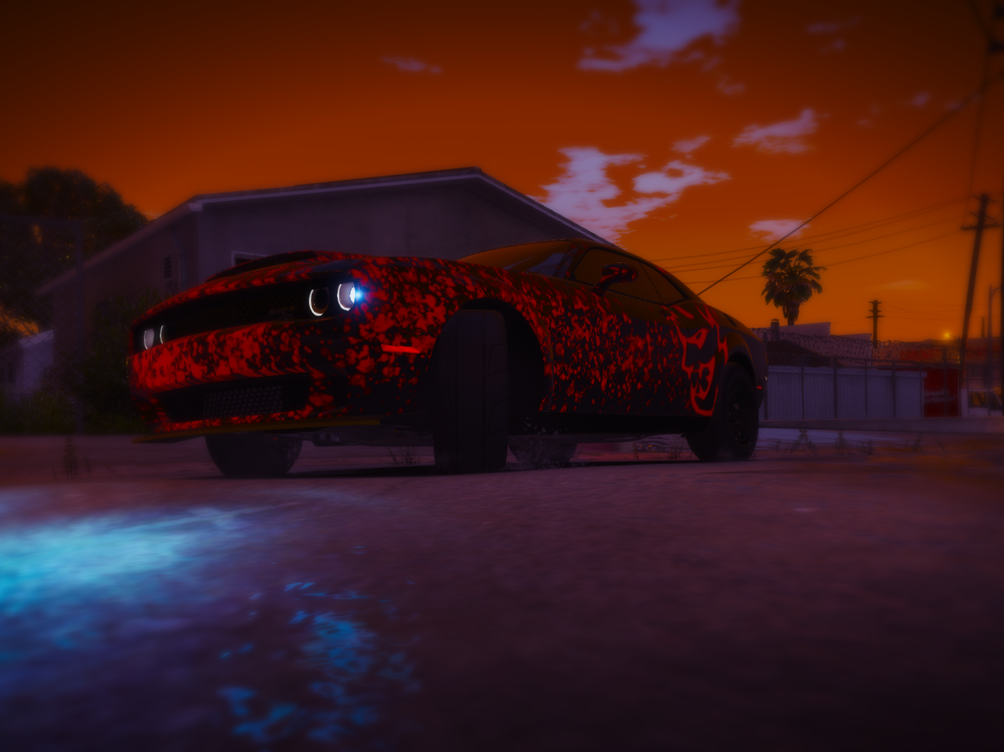 гта 5 dodge challenger demon фото 57