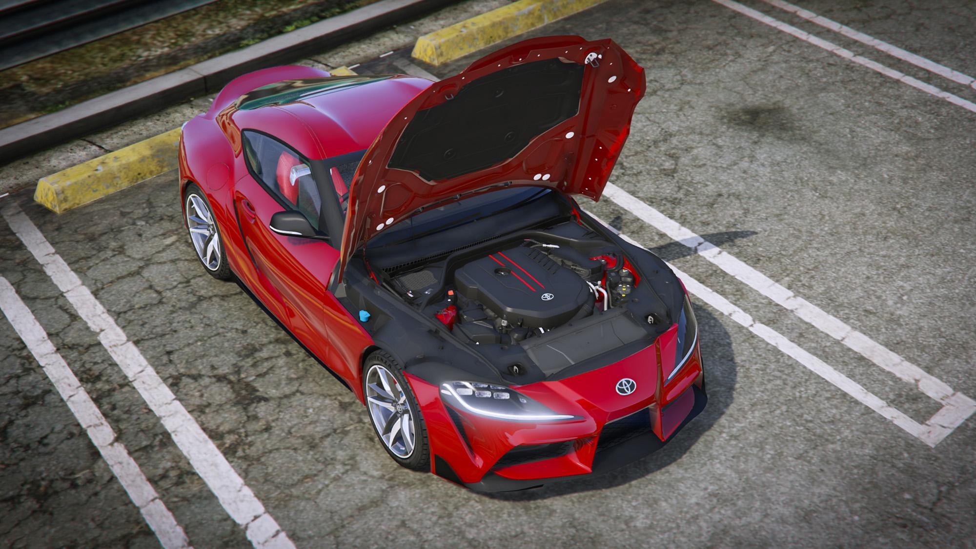 Toyota supra gta 5