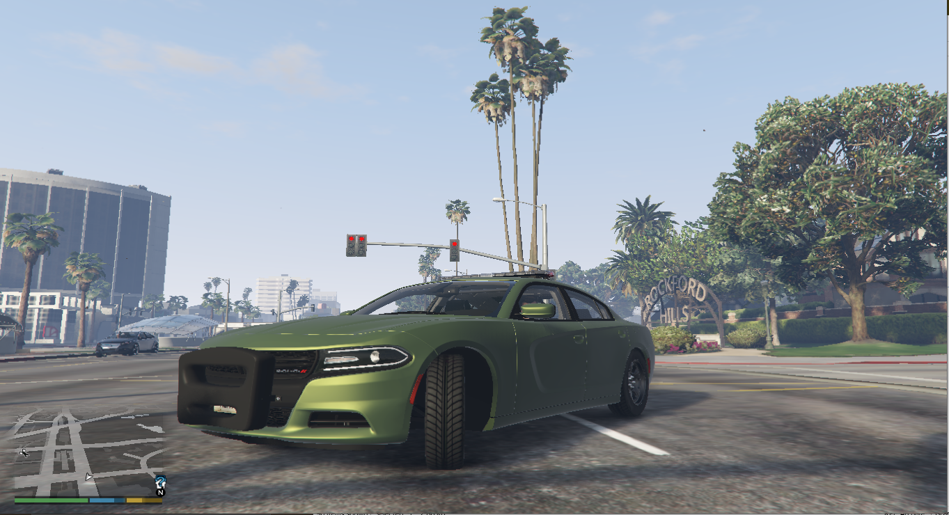 dodge charger police car gta 5