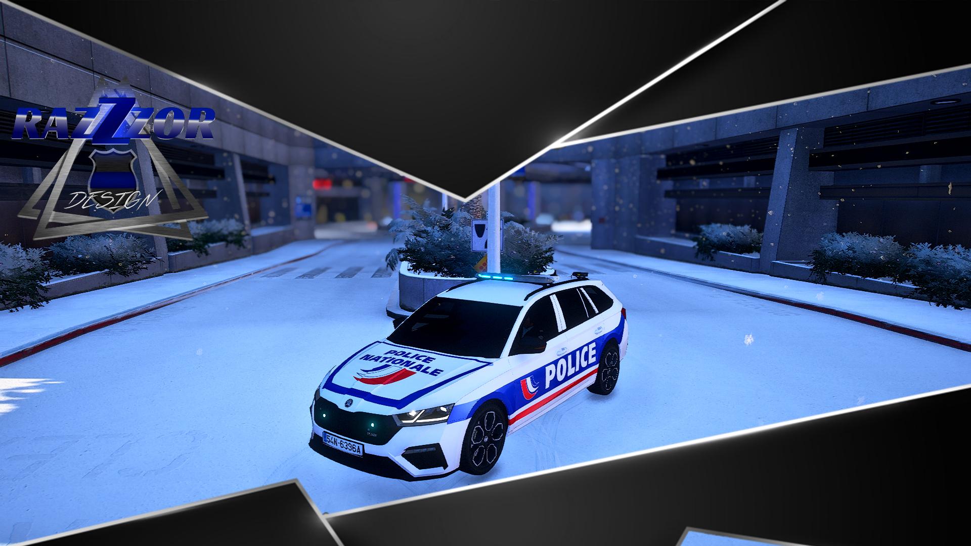 Skoda octavia police gta 5 фото 81