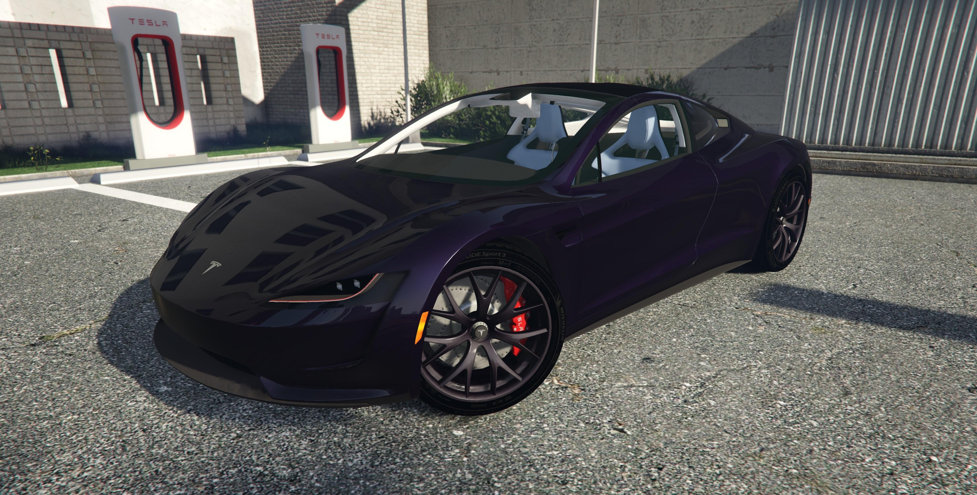 2020 Tesla Roadster [Add-On / FiveM | Extras] - GTA5-Mods.com