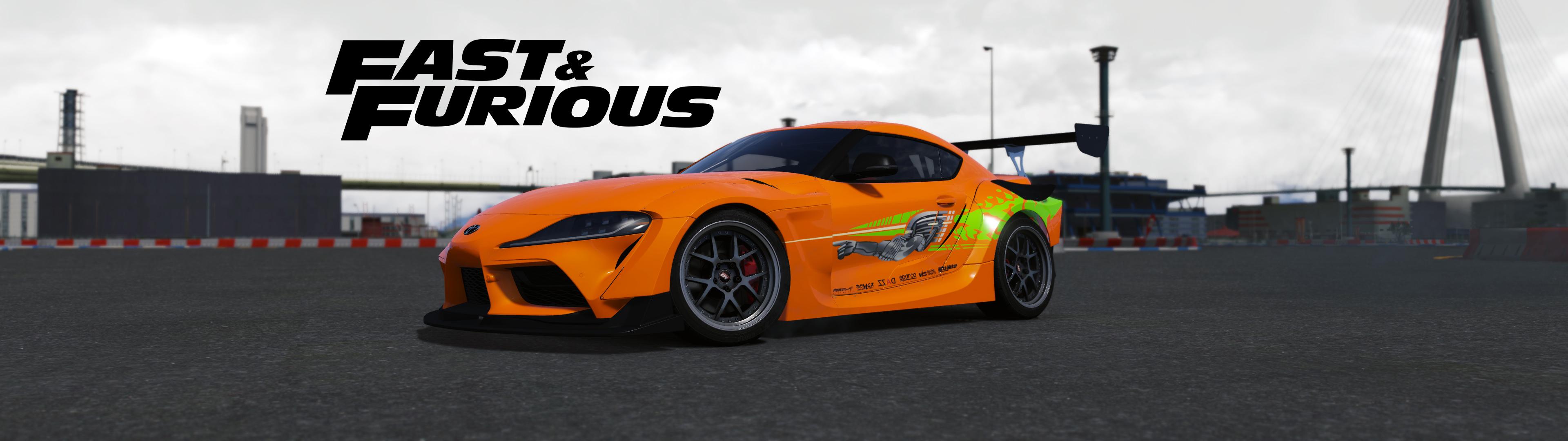 [2020 Toyota Gr Supra]fast And Furious Livery Gta5