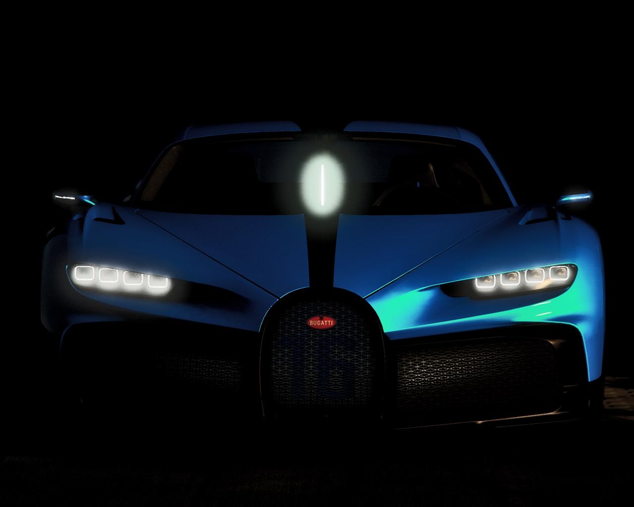 2021 Bugatti Chiron Super Sport 300+ and 2021 Bugatti Chiron Pur Sport