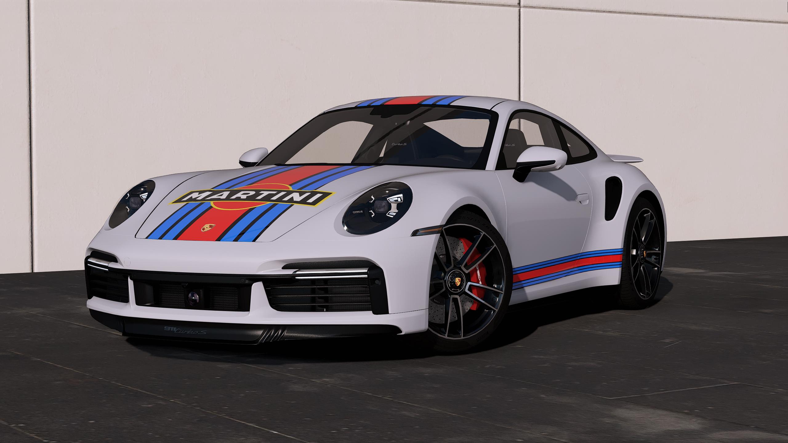 2021 Porsche 911 Turbo S]Martini livery 