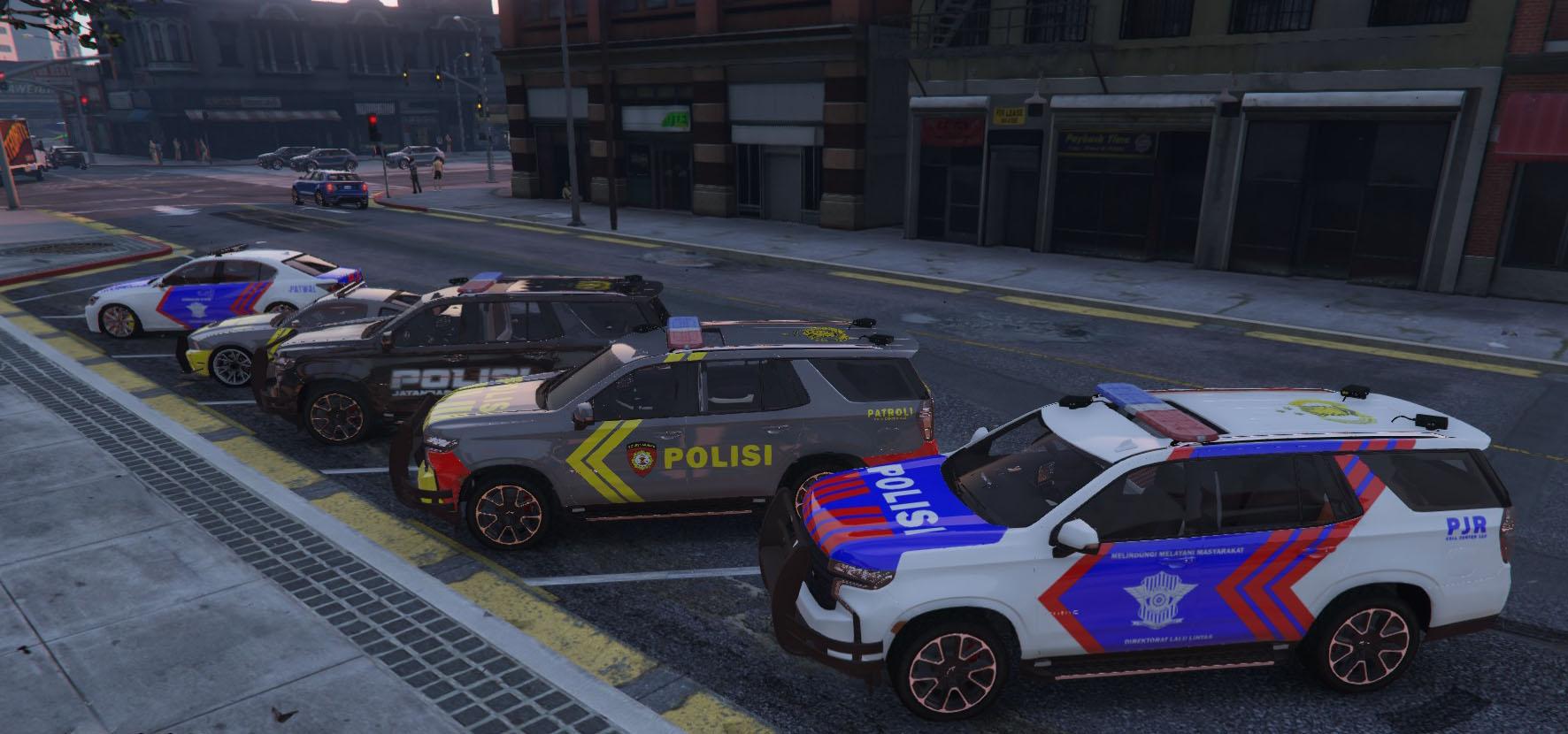 21 Tahoe Polisi Indonesia Gta5 Mods Com