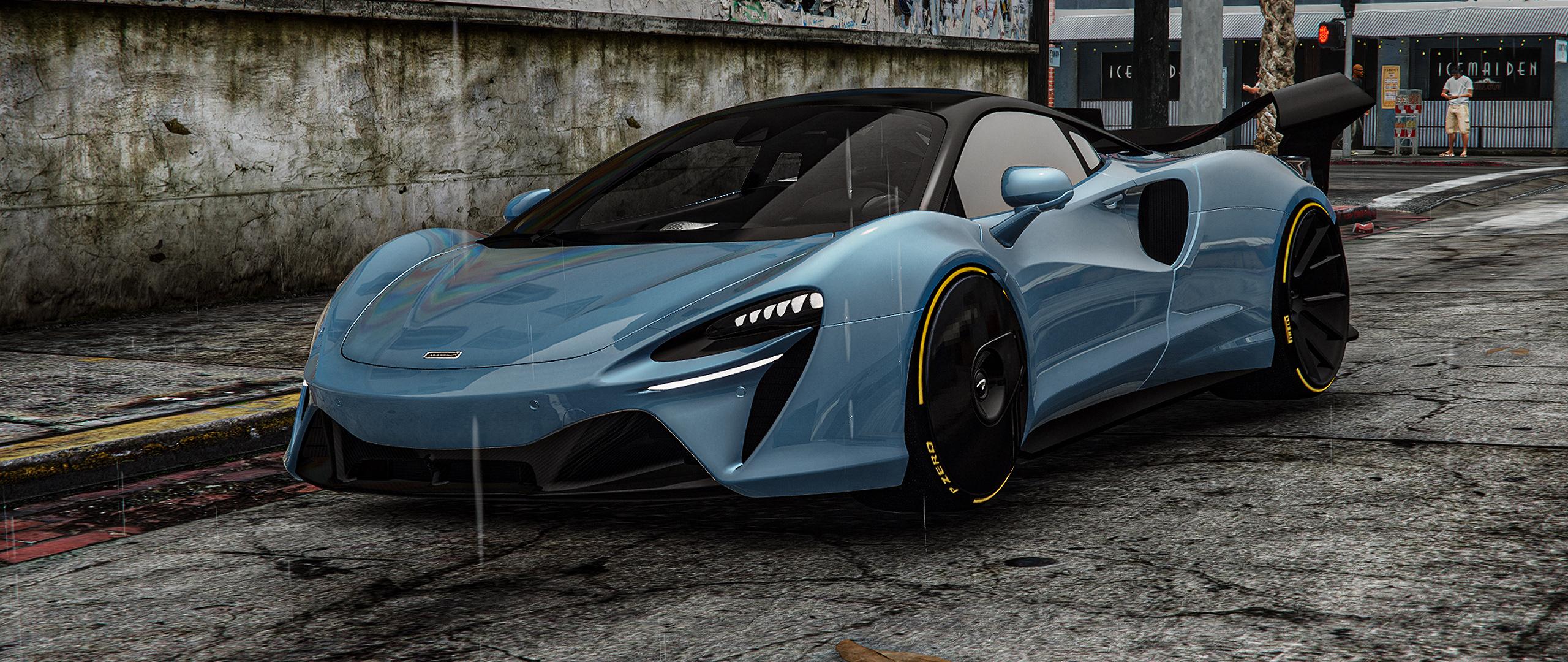 Mclaren gta 5 addon (120) фото