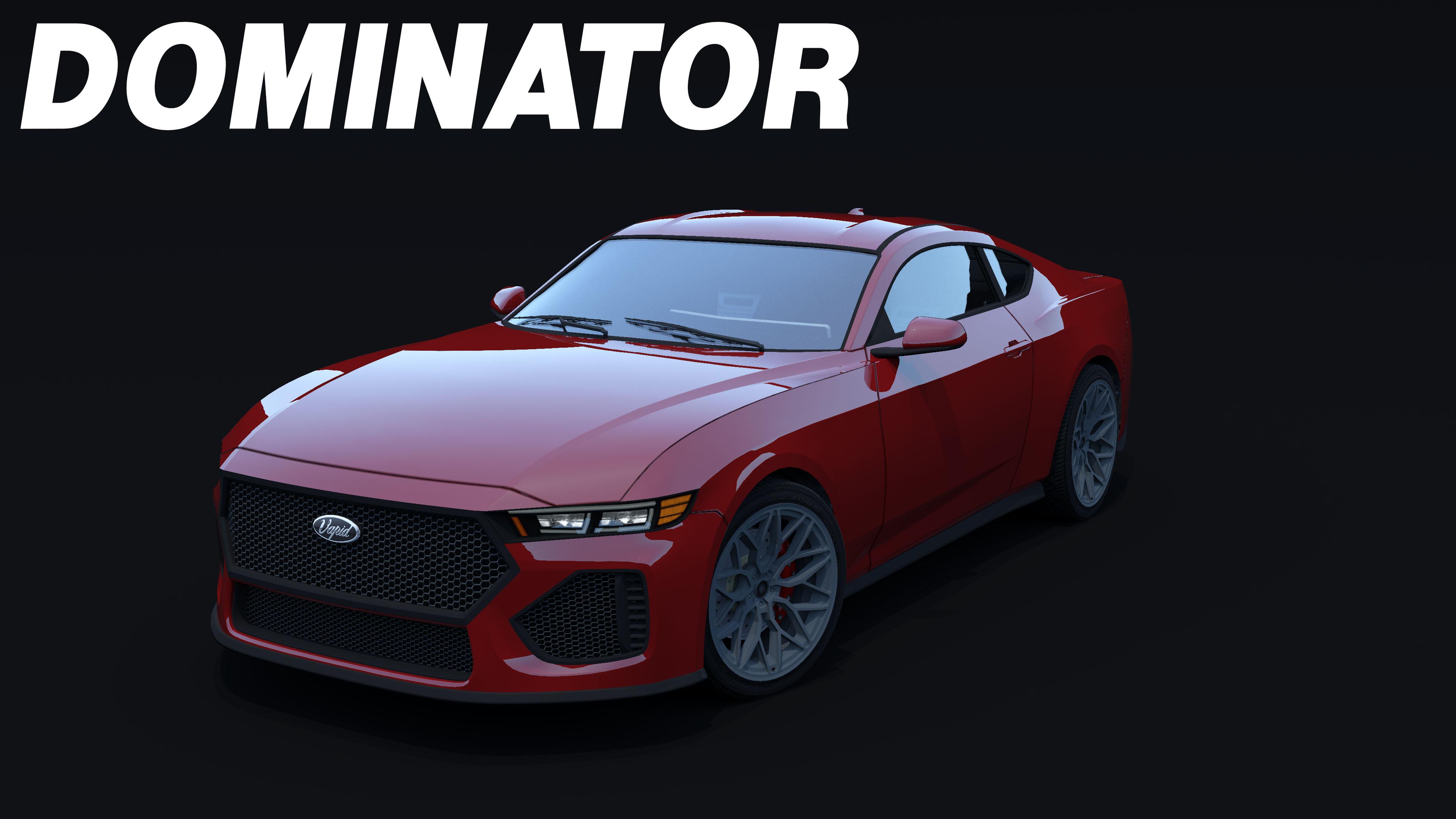 2024 Vapid Dominator GTX [Add-On | Tuning | Liveries | LODs] - GTA5 ...