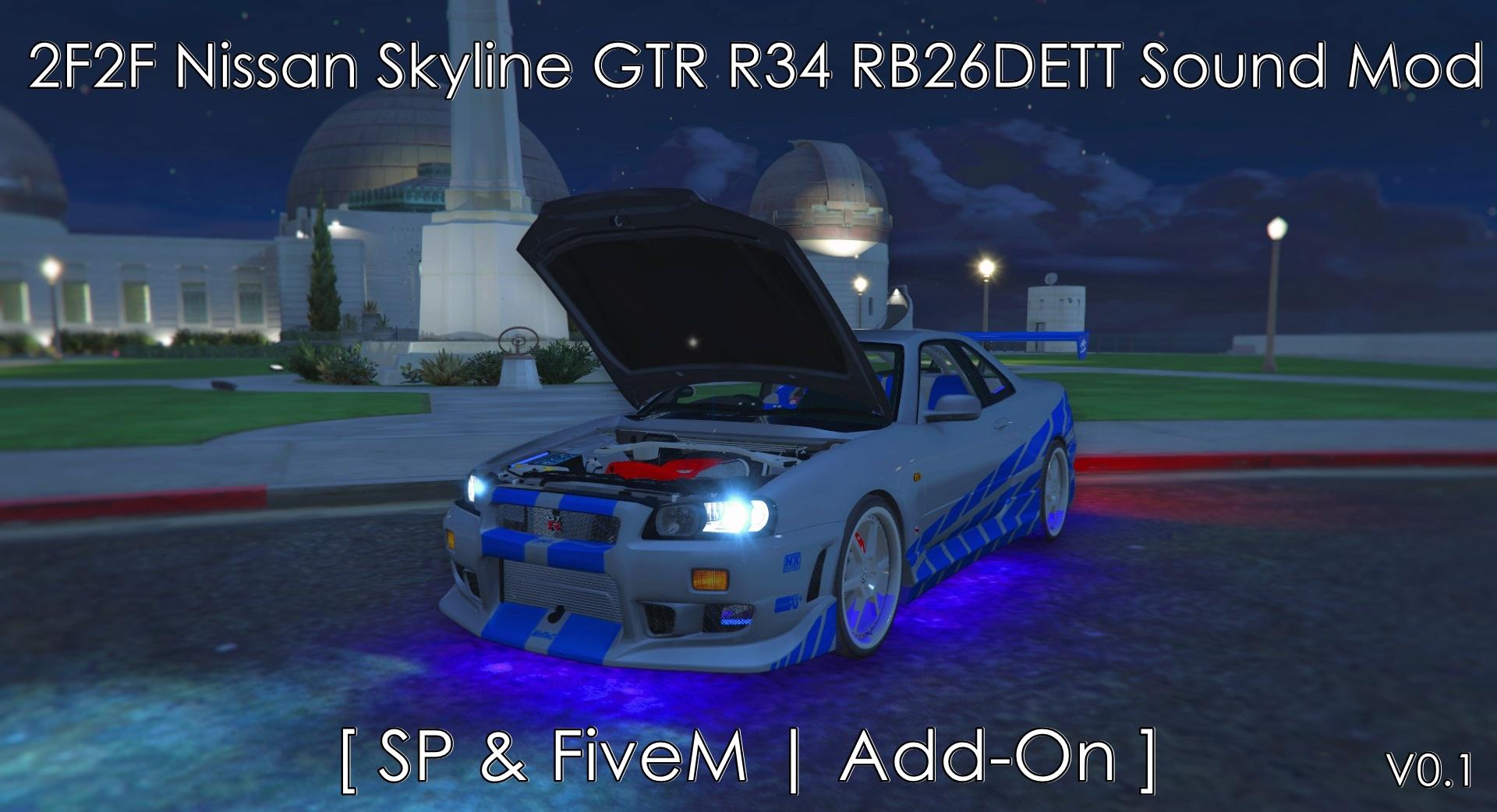Nissan Skyline GTR R34 - GTA5-Mods.com