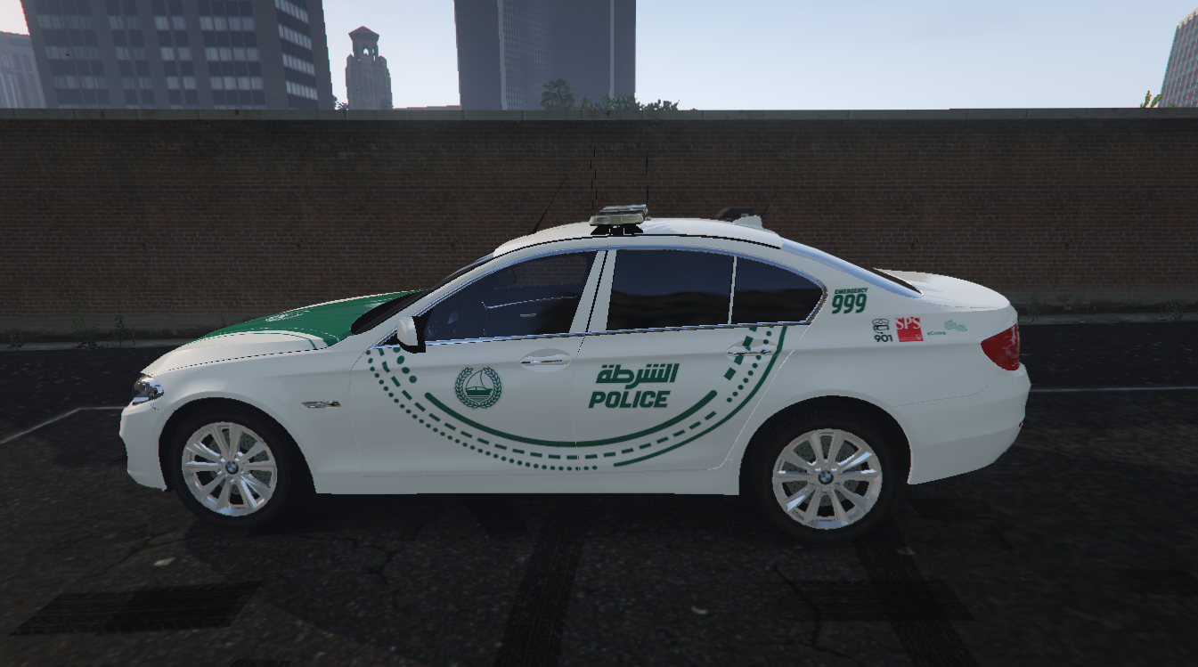 4K] Dubai Police BMW 530D Saloon Texture - GTA5-Mods.com