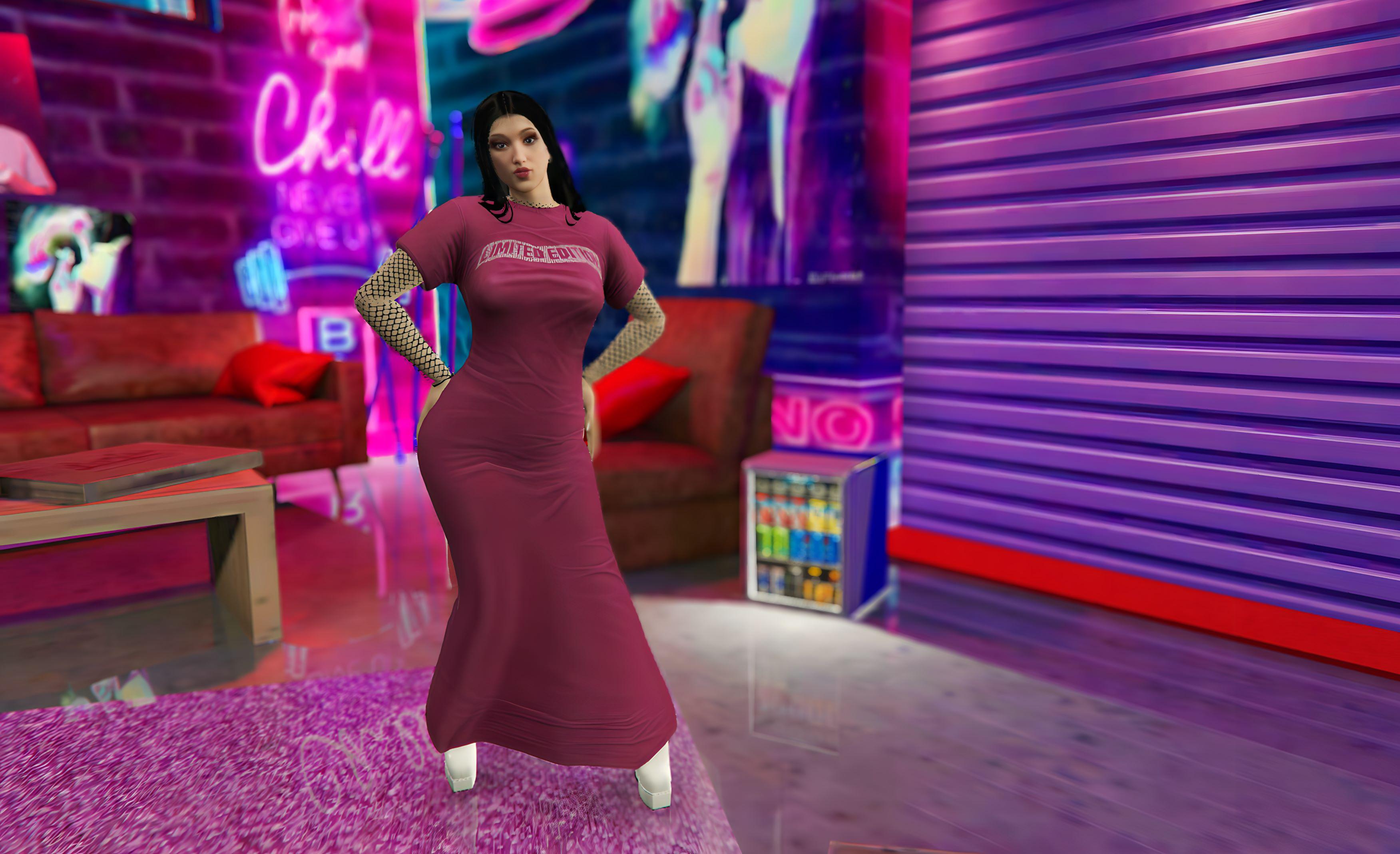 Adelaide Dress for MP Female - GTA5-Mods.com